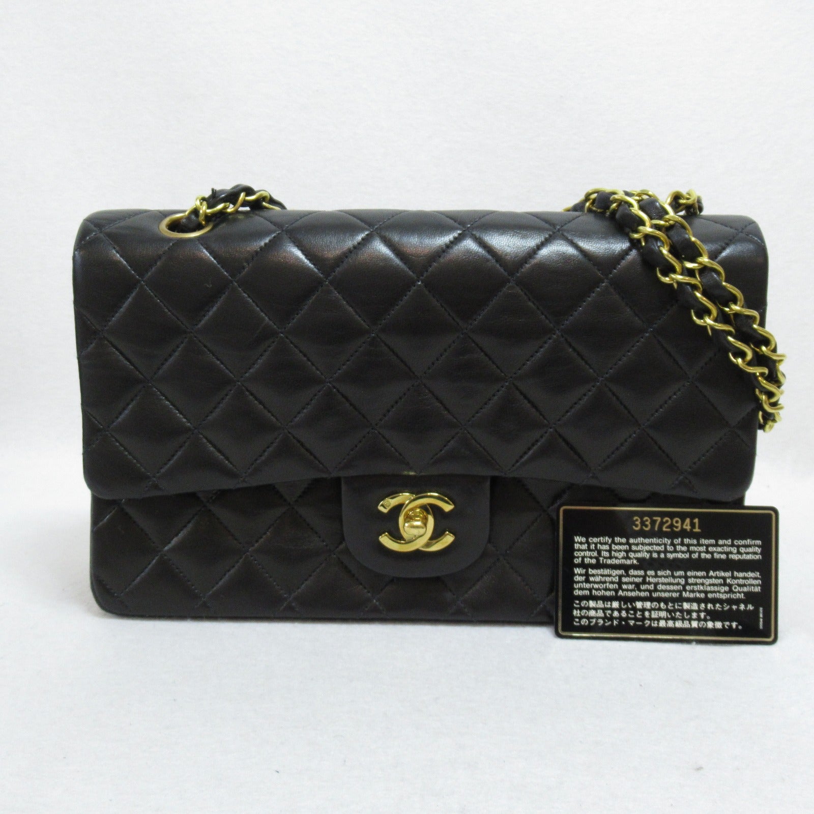 CHANEL マトラッセ チェーンショルダーバッグ