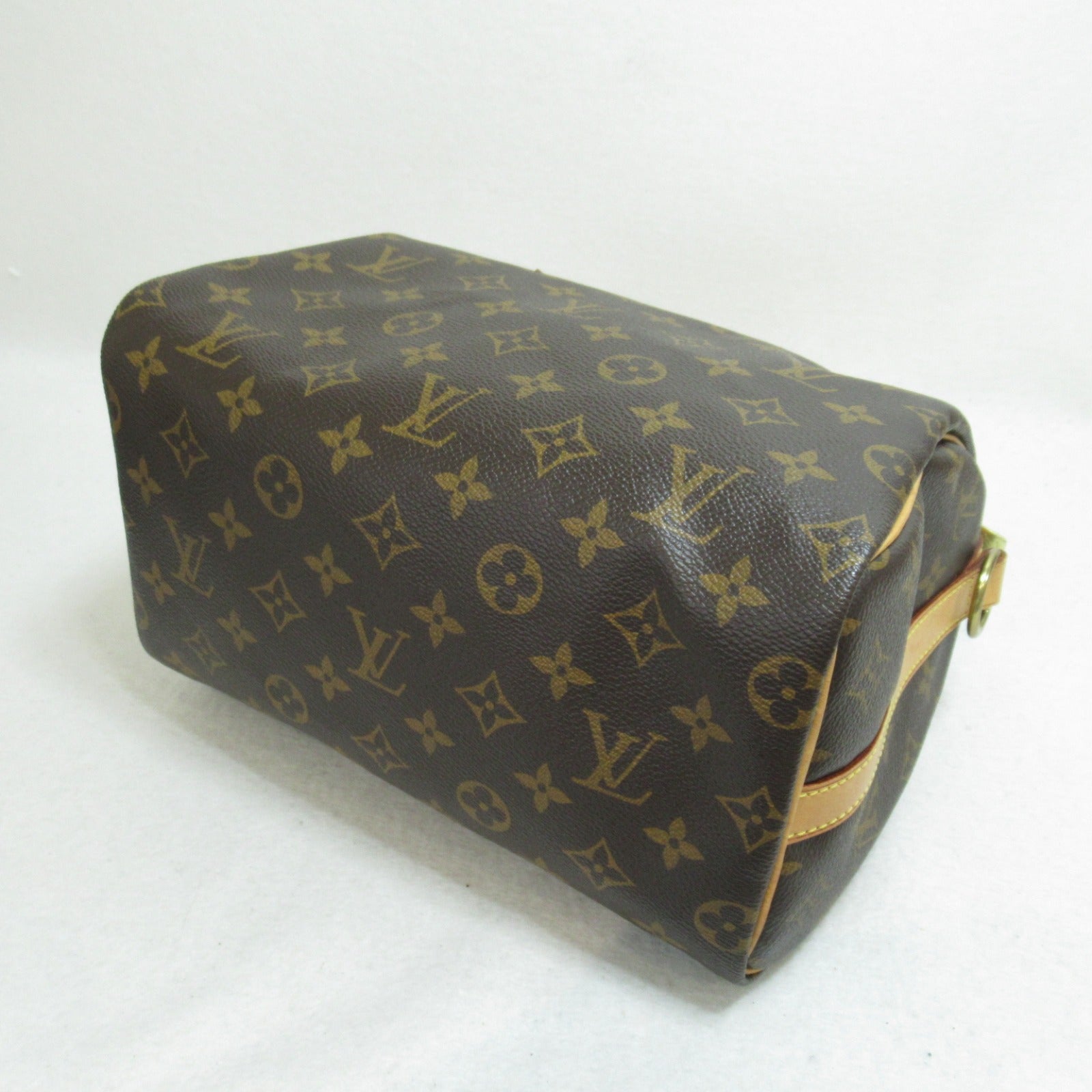 LOUIS VUITTON Monogram Speedy Bandouliere 25金扣手挽肩背兩用袋啡色