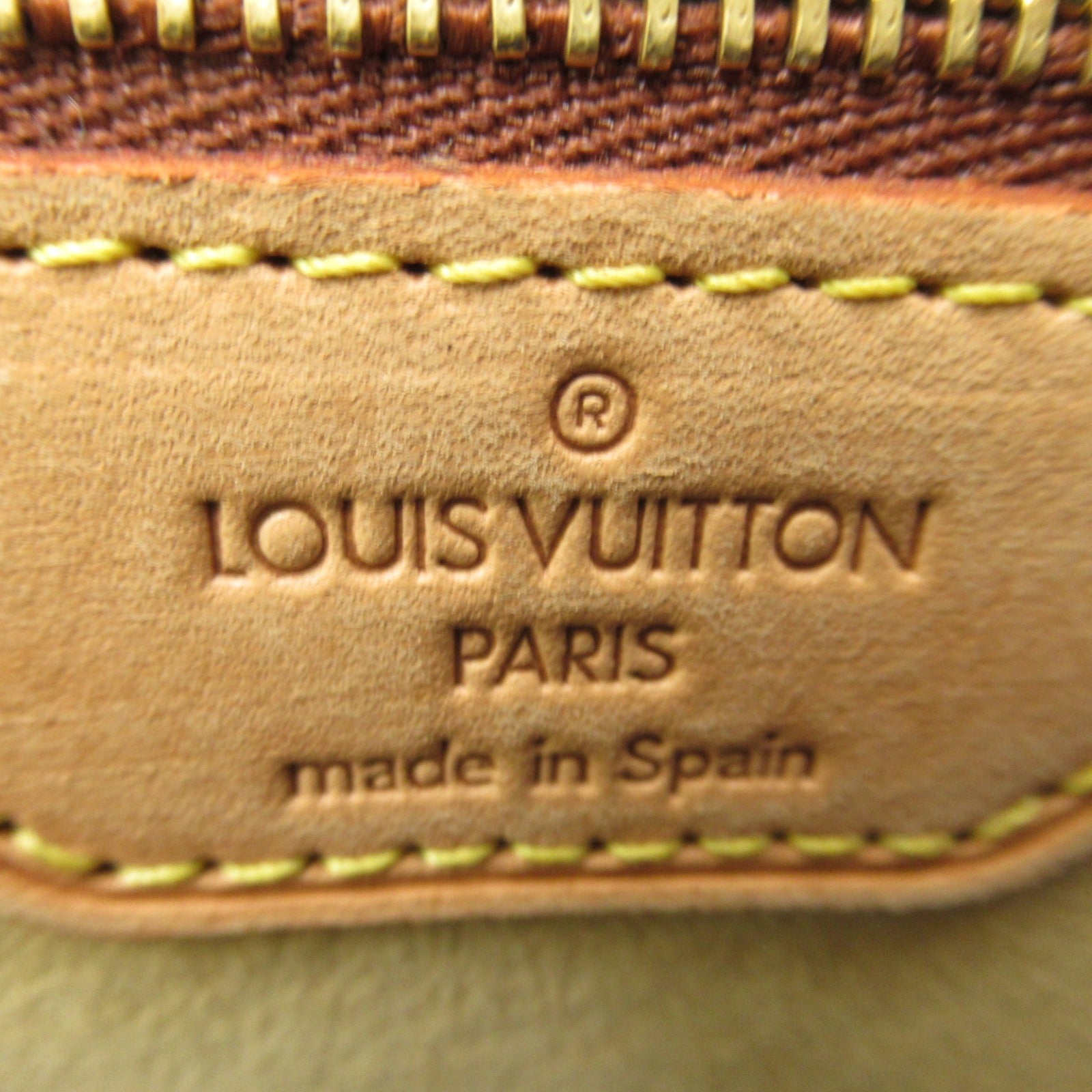 LOUIS VUITTON Monogram Looping肩背袋啡色