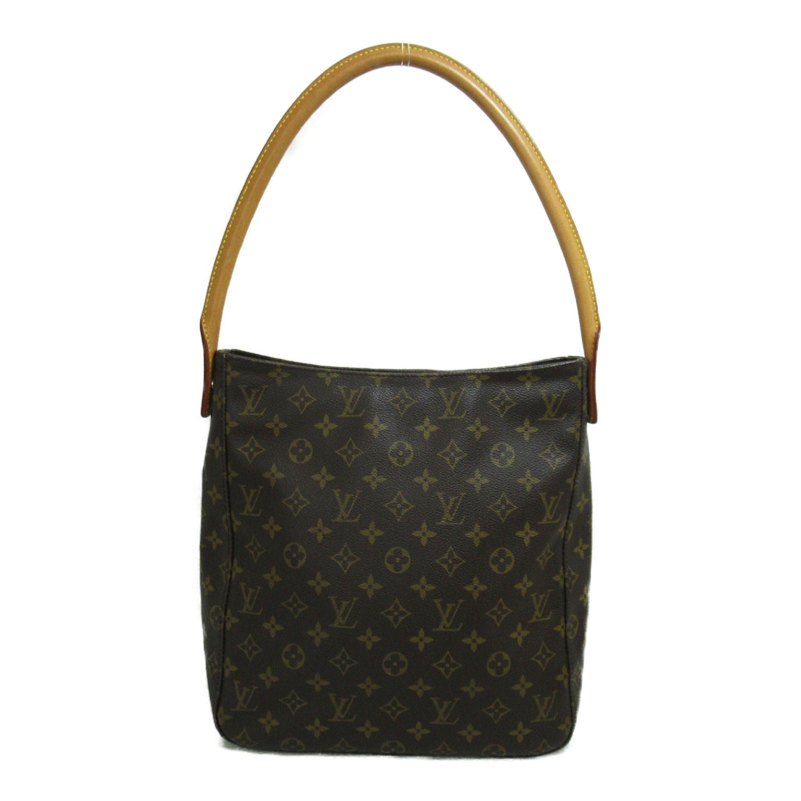 LOUIS VUITTON Monogram Looping肩背袋啡色
