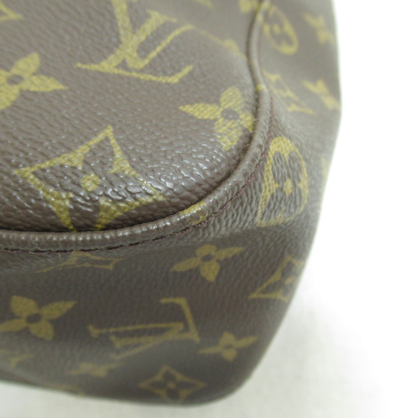 LOUIS VUITTON Monogram Looping肩背袋啡色