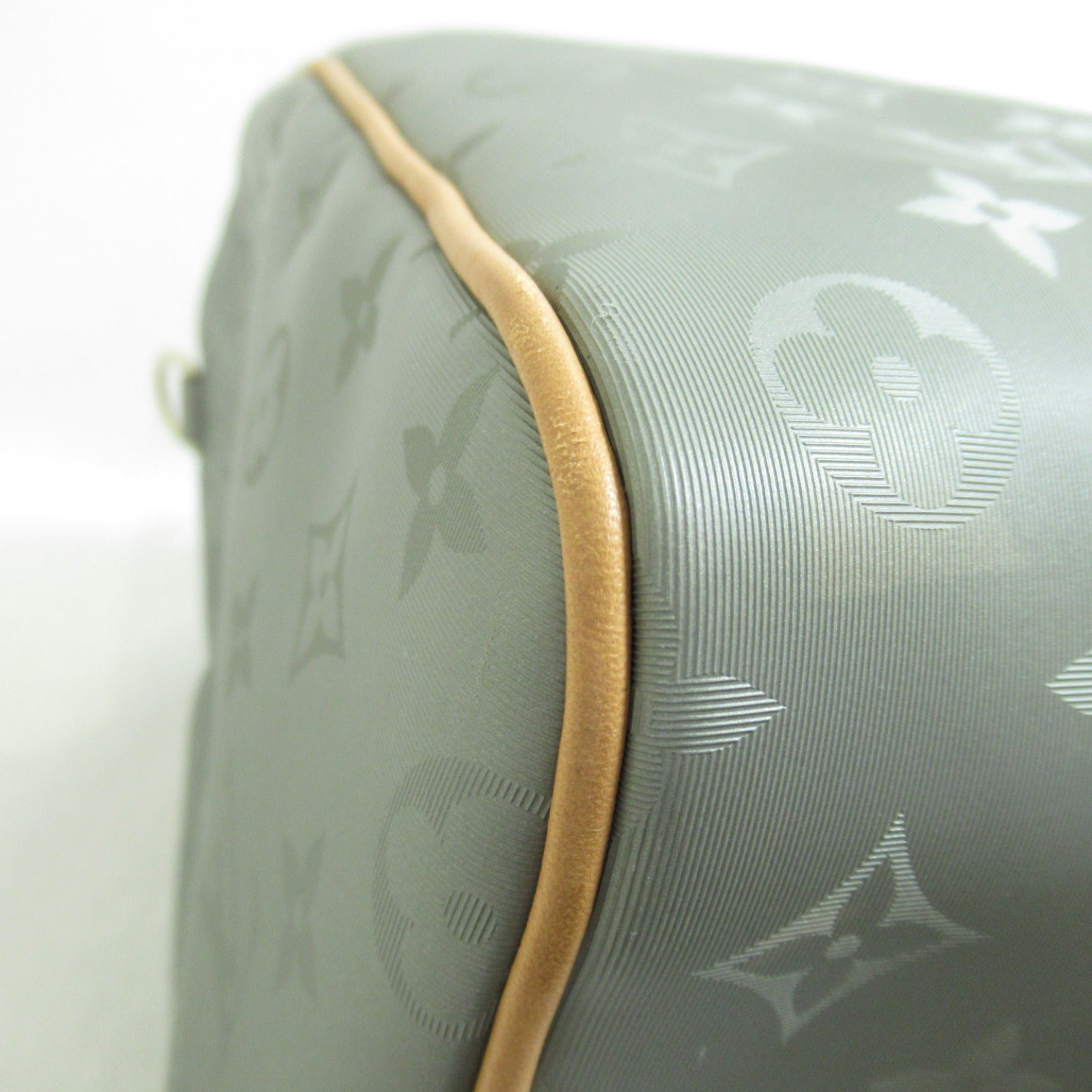 LOUIS VUITTON Monogram Titanium Keepall 50 Bandoulie手挽肩背兩用袋灰色
