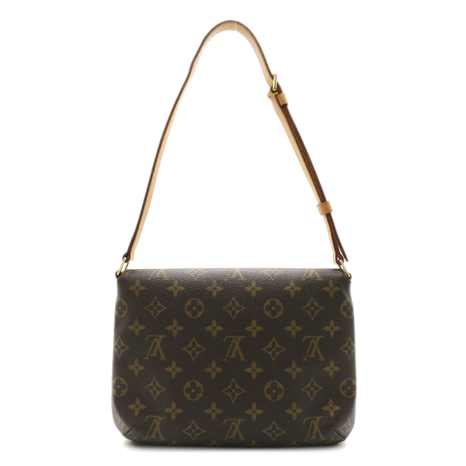 LOUIS VUITTON Monogram Musette Tango肩背袋啡色