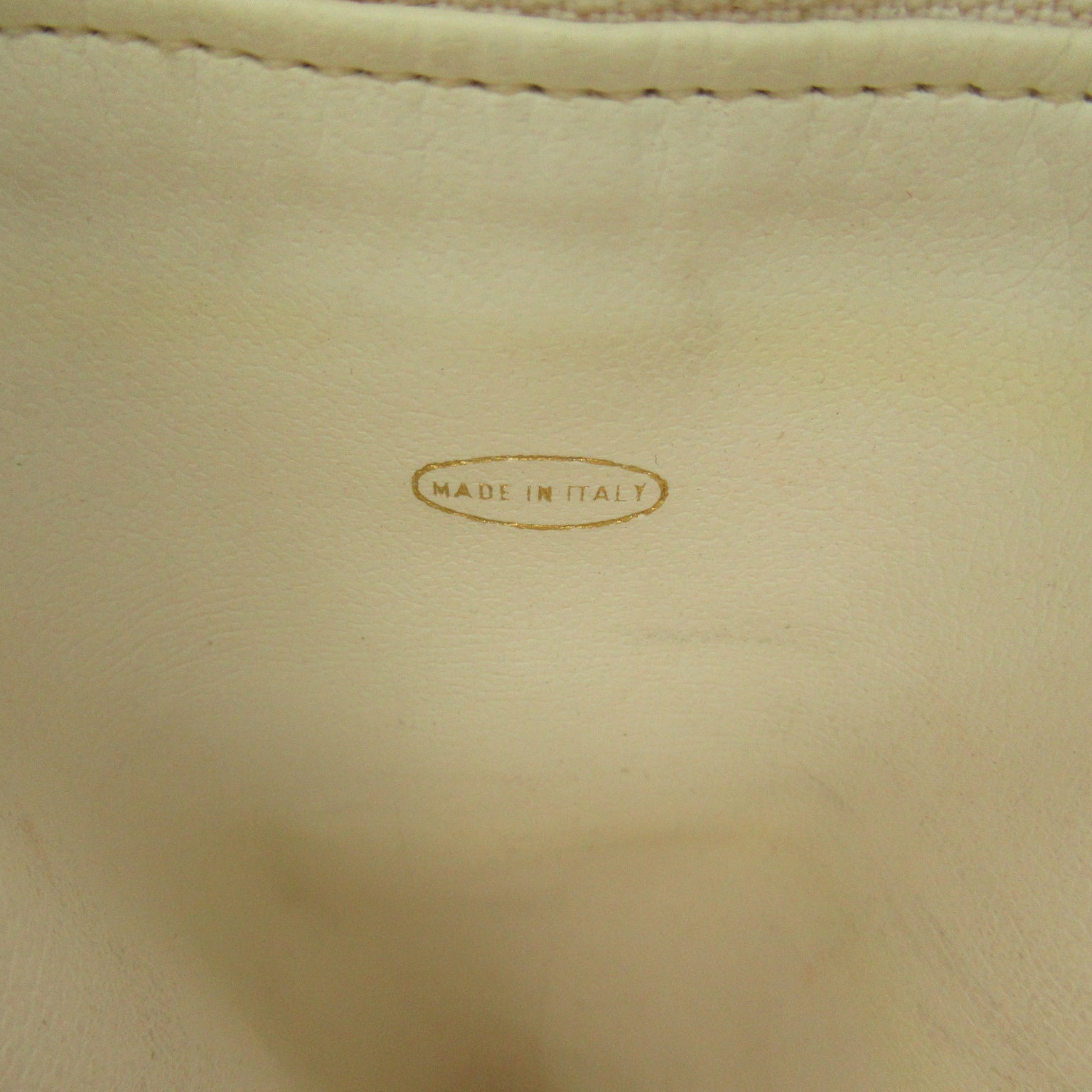 CHANEL 【激減優惠】帆布Chain Shoulder金扣肩背袋紅色/米色