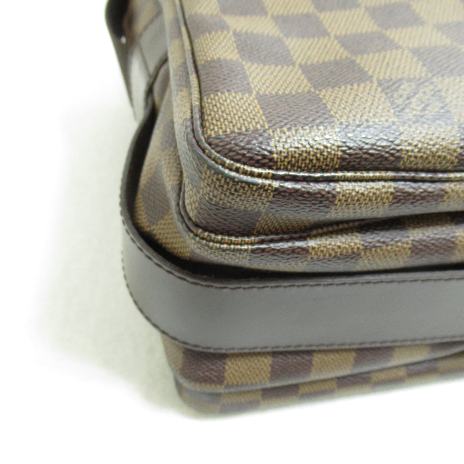 LOUIS VUITTON Damier Naviglio Shoulder Bag金扣肩背袋啡色