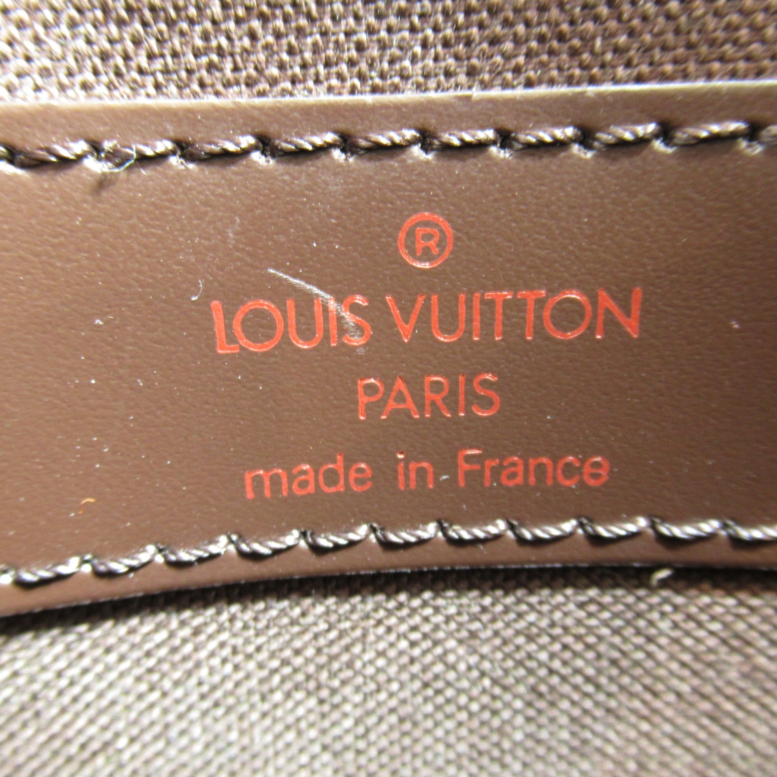 LOUIS VUITTON Damier Naviglio Shoulder Bag金扣肩背袋啡色