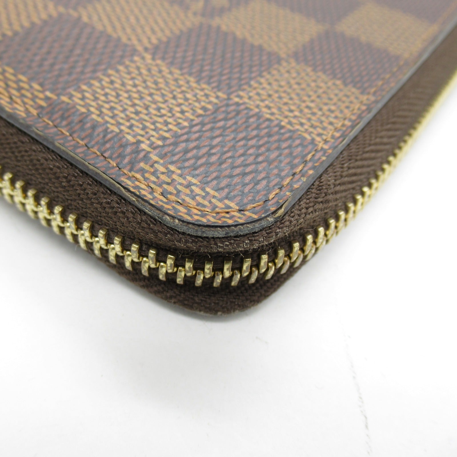 LOUIS VUITTON Damier Portefeuil Clemence长钱包啡色