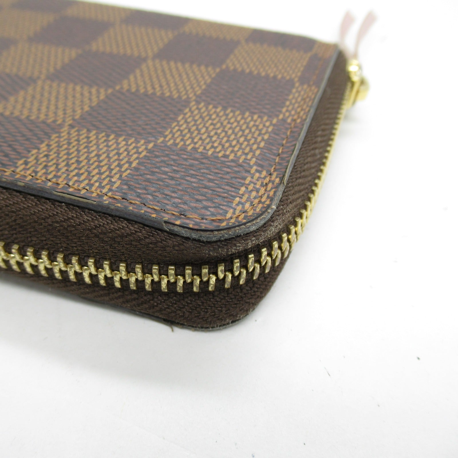 LOUIS VUITTON Damier Portefeuil Clemence长钱包啡色
