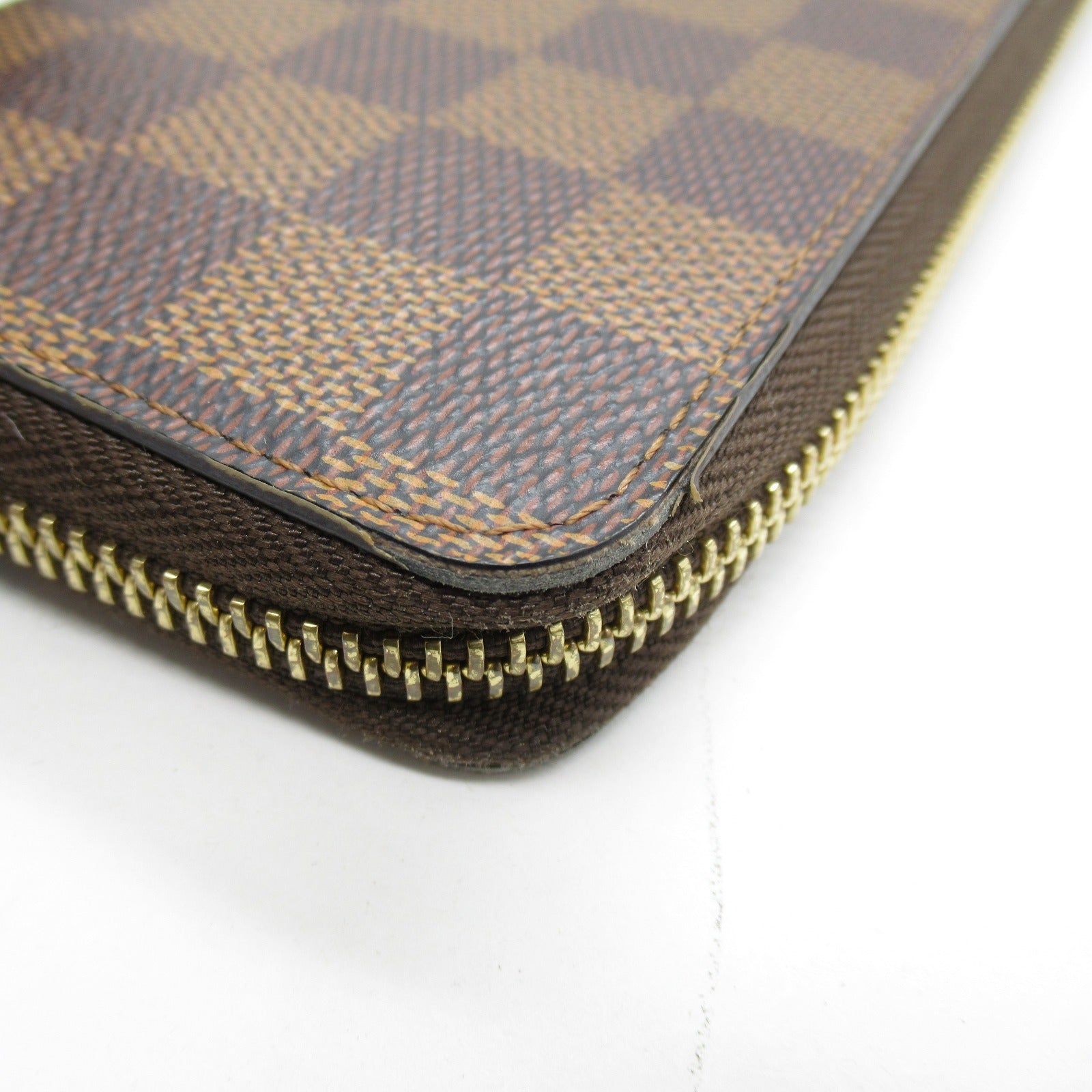 LOUIS VUITTON Damier Portefeuil Clemence长钱包啡色