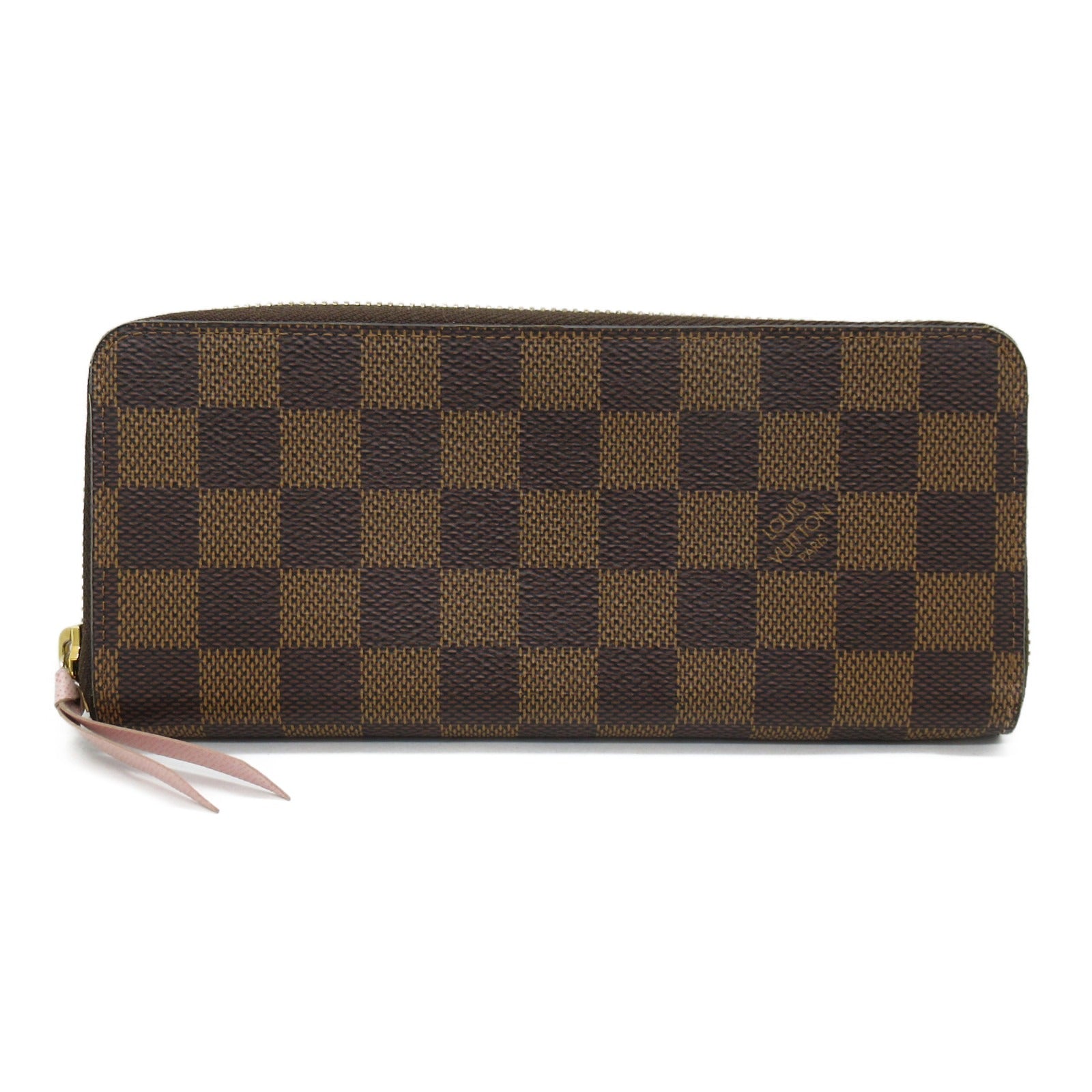 LOUIS VUITTON Damier Portefeuil Clemence长钱包啡色