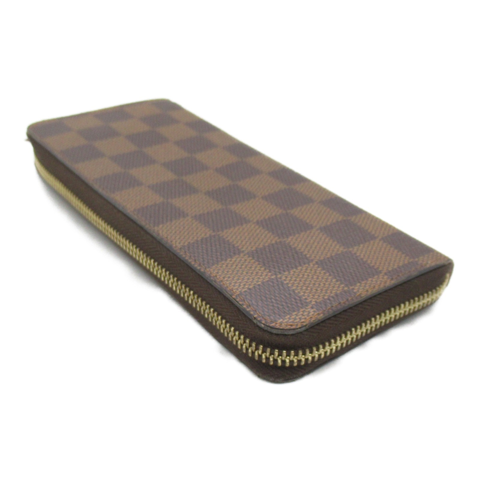 LOUIS VUITTON Damier Portefeuil Clemence长钱包啡色