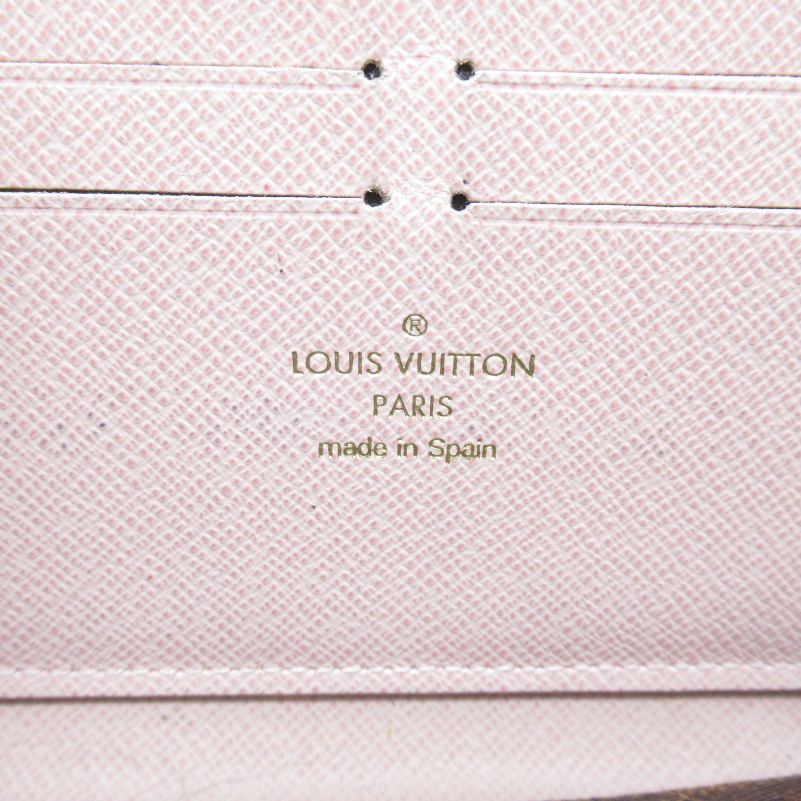 LOUIS VUITTON Damier Portefeuil Clemence长钱包啡色