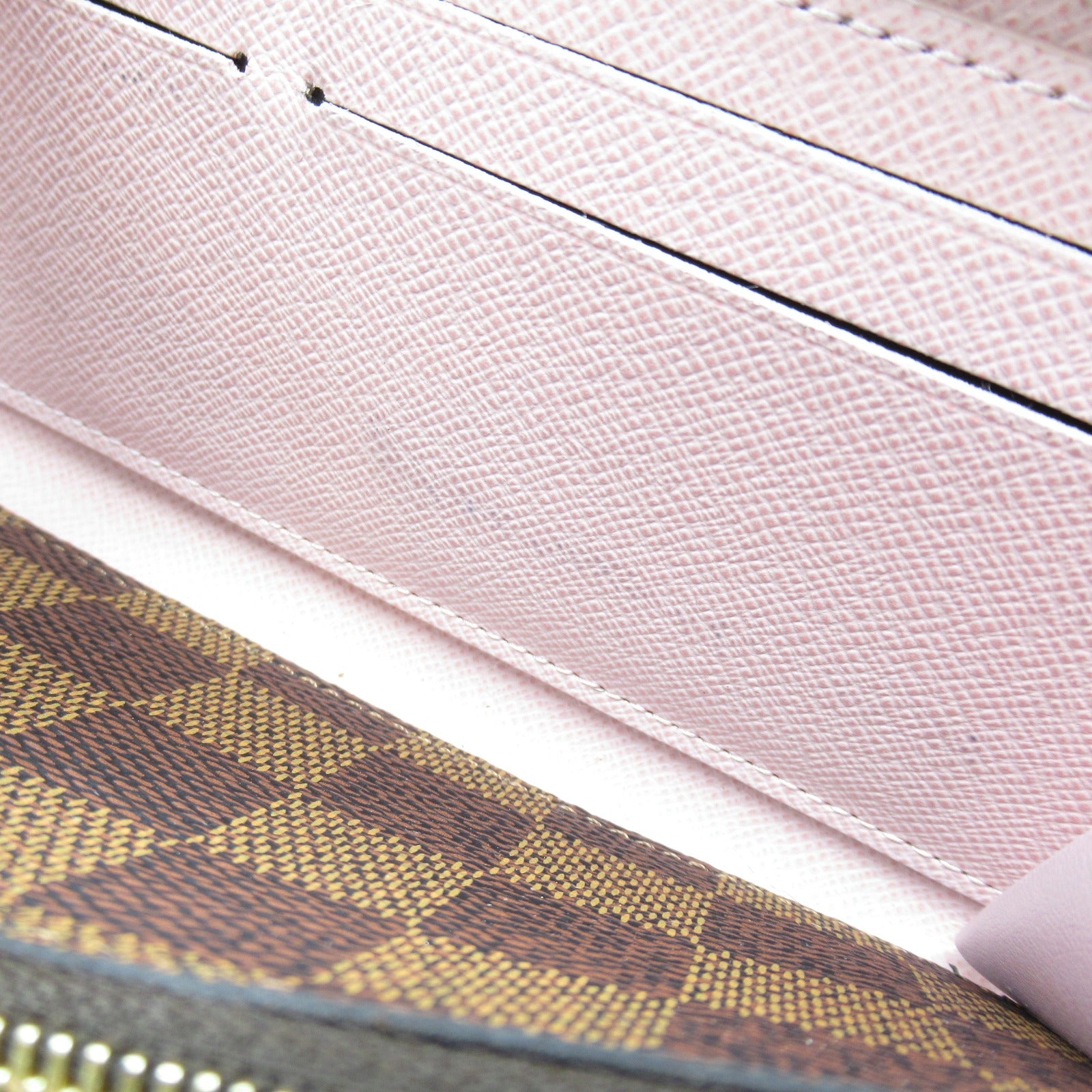 LOUIS VUITTON Damier Portefeuil Clemence长钱包啡色