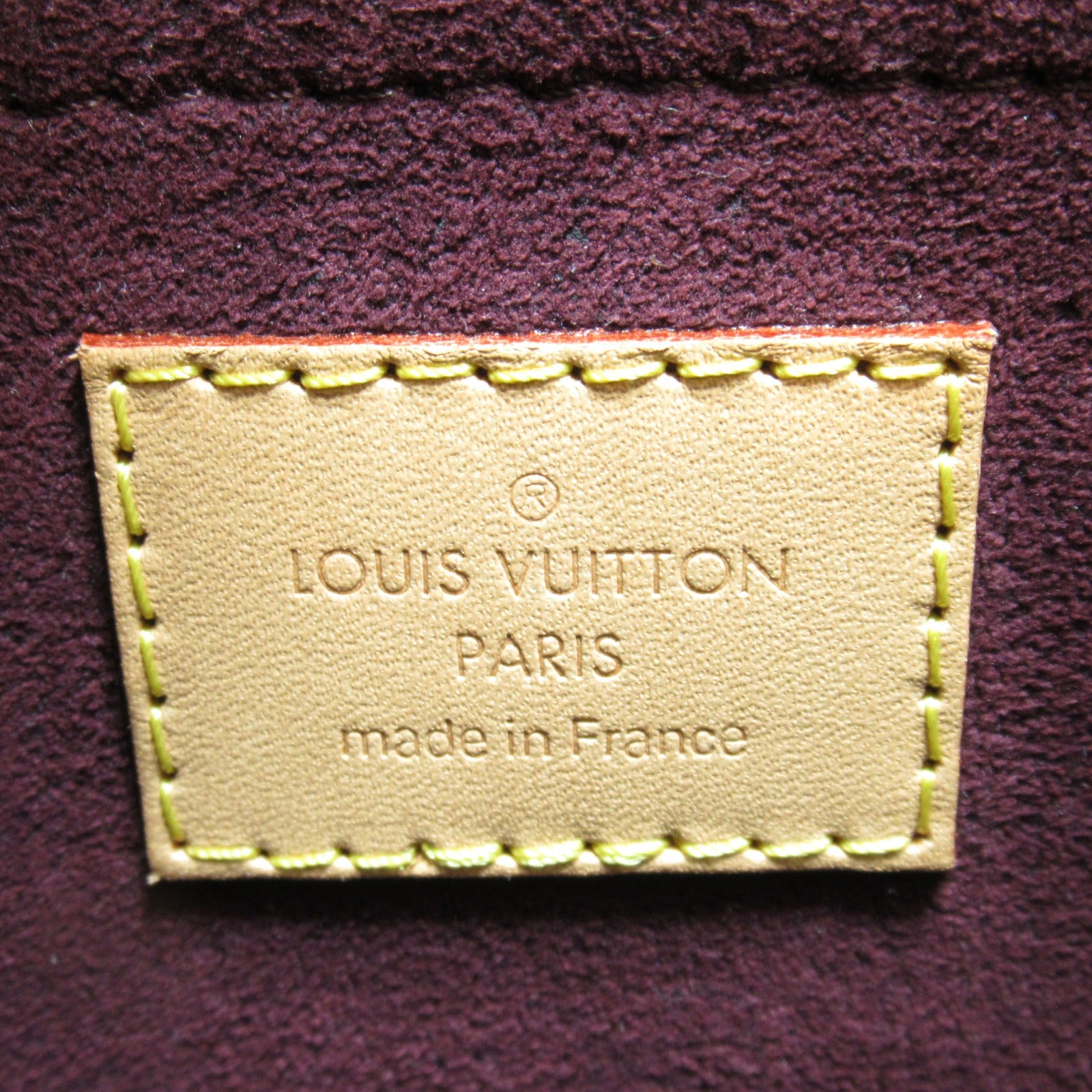 LOUIS VUITTON Monogram Montaigne MM手挽肩背兩用袋啡色