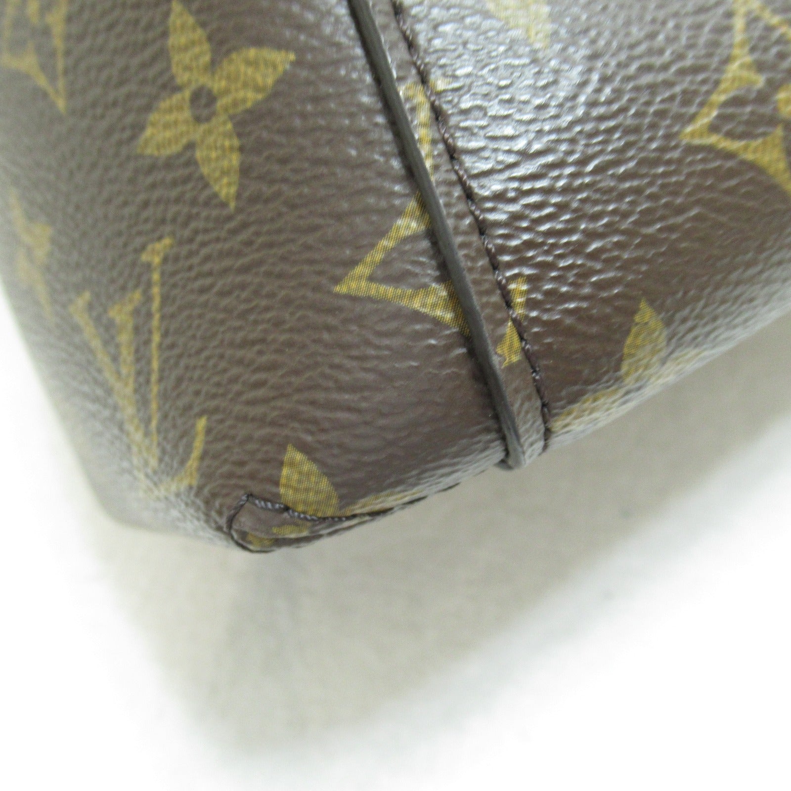 LOUIS VUITTON Monogram Montaigne MM手挽肩背兩用袋啡色