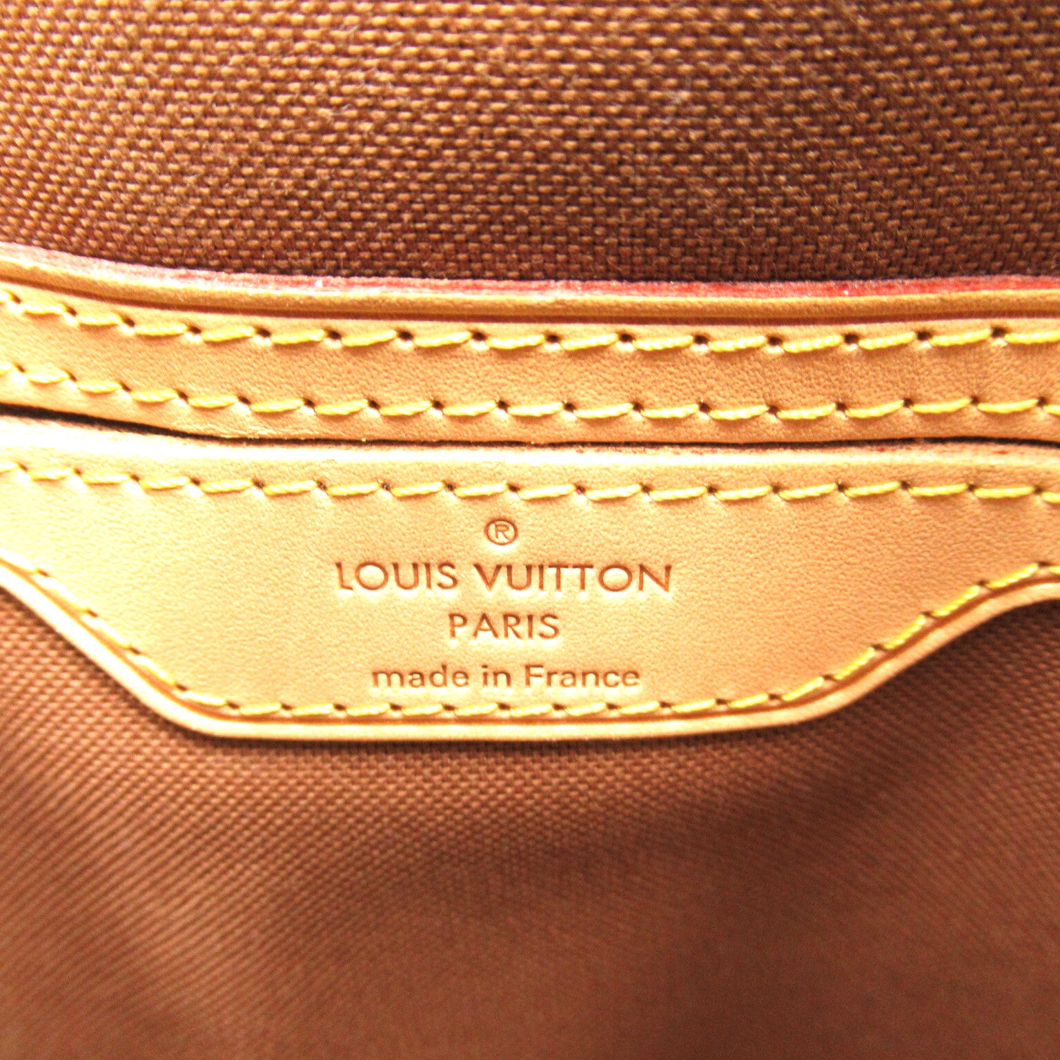 LOUIS VUITTON Monogram Palermo GM手挽肩背兩用袋啡色
