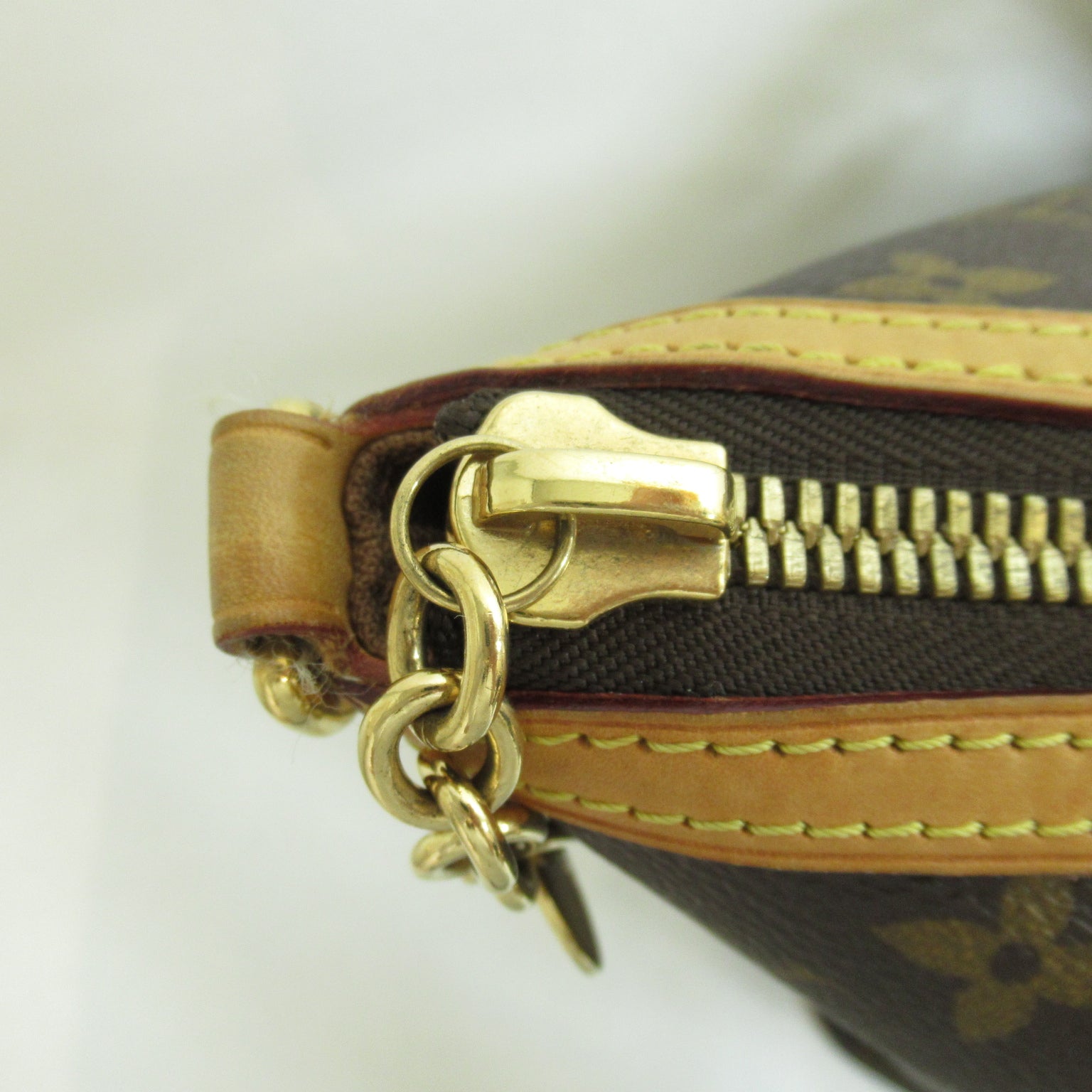 LOUIS VUITTON Monogram Palermo GM金扣手挽肩背兩用袋啡色