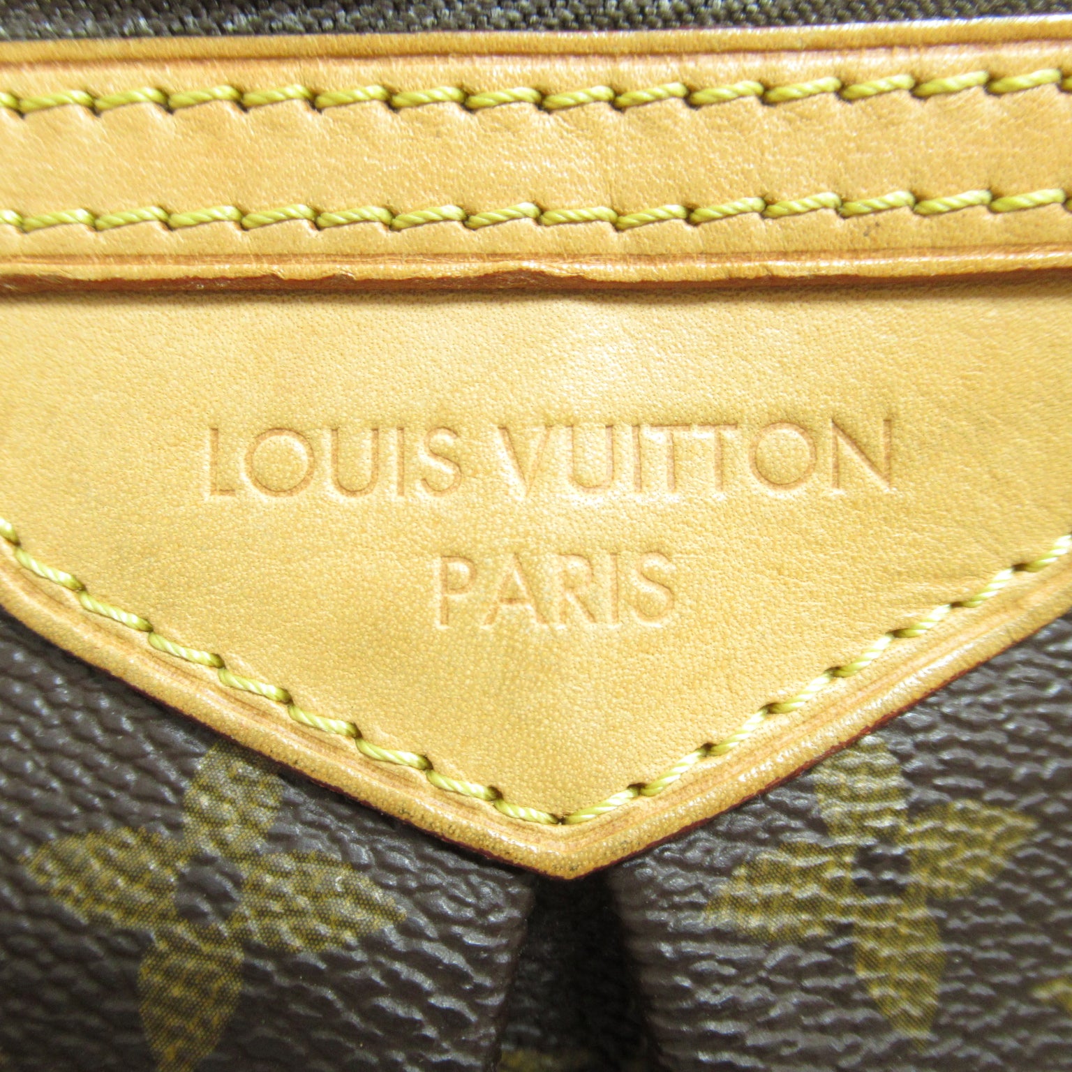 LOUIS VUITTON Monogram Palermo GM金扣手挽肩背兩用袋啡色