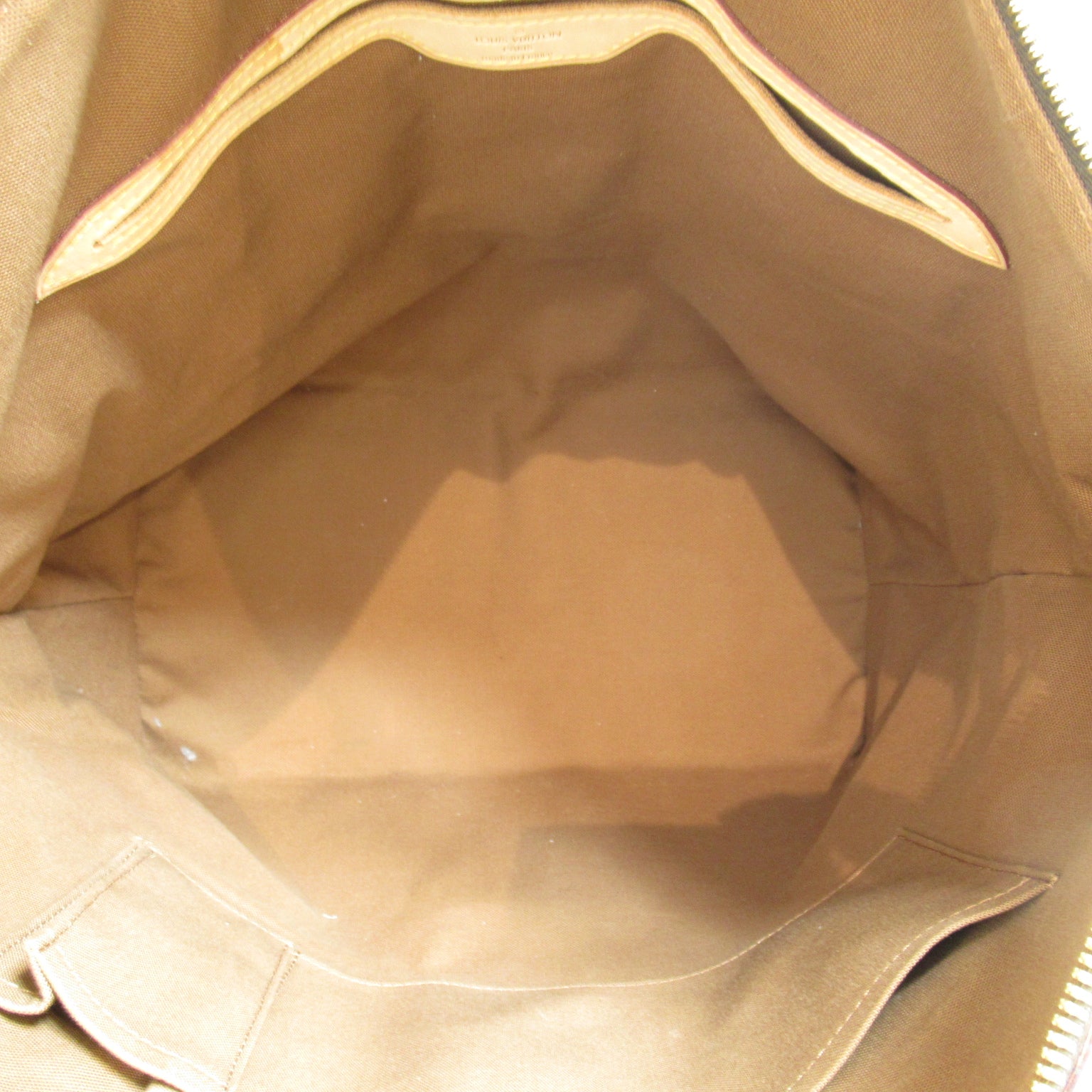 LOUIS VUITTON Monogram Palermo GM金扣手挽肩背兩用袋啡色