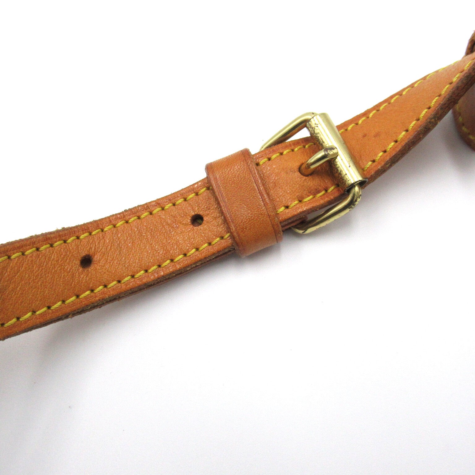 LOUIS VUITTON Monogram Saumur 30金扣肩背袋啡色