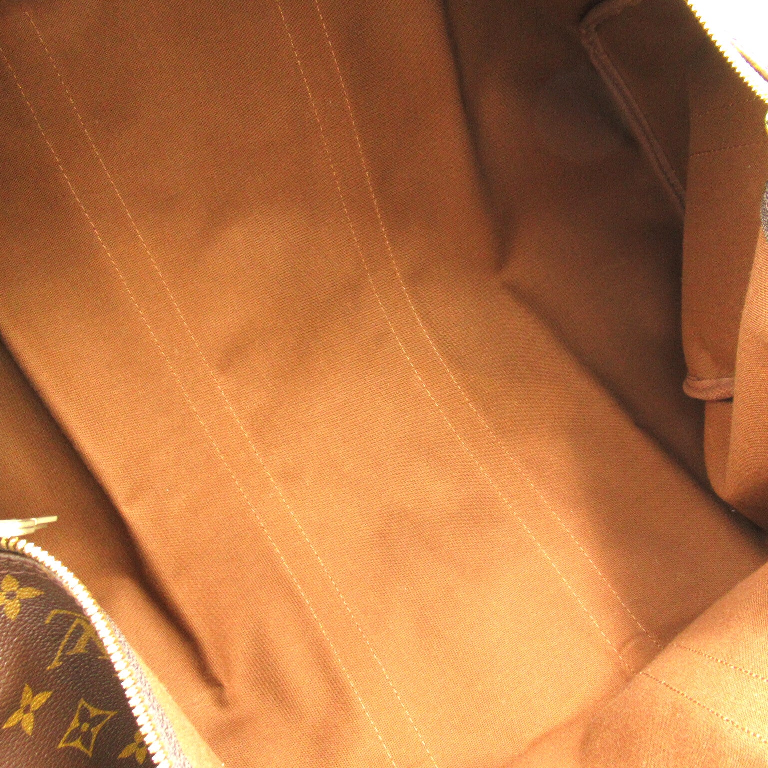 LOUIS VUITTON Monogram Keepall 55 Bandoulie金扣手挽肩背兩用袋啡色