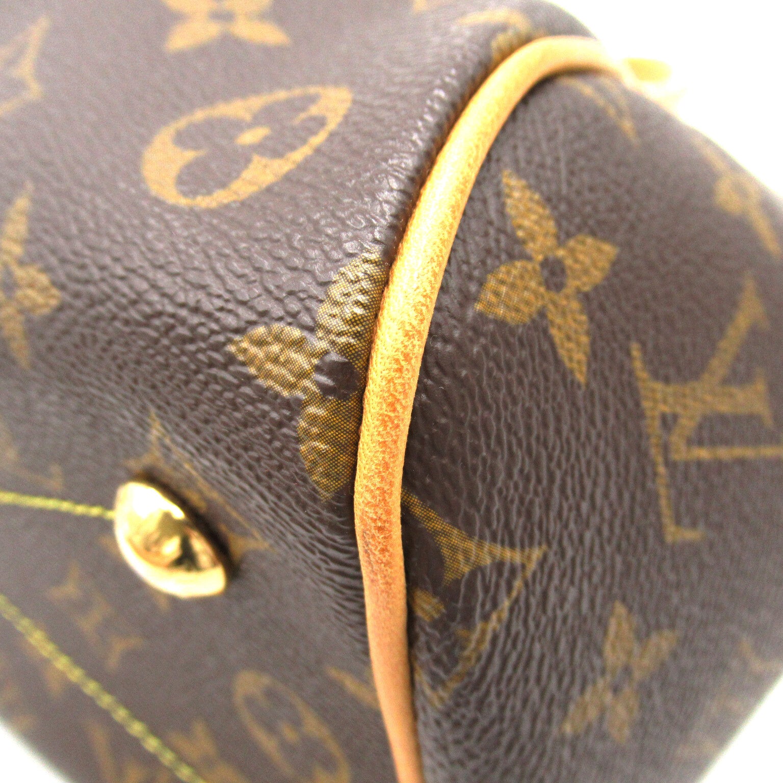 LOUIS VUITTON Monogoram Tivoli PM手挽袋啡色