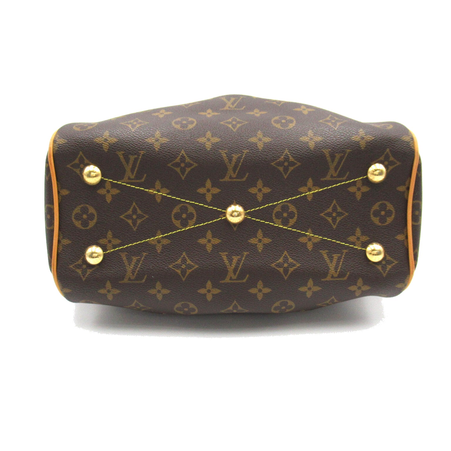 LOUIS VUITTON Monogoram Tivoli PM手挽袋啡色
