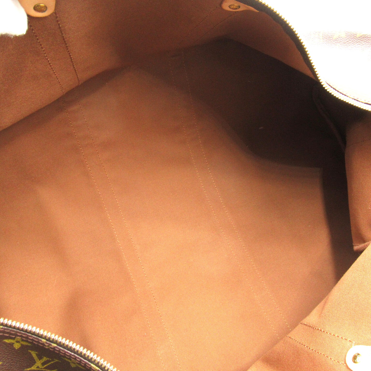 LOUIS VUITTON Monogram Keepall 60 Bandoulie手挽肩背兩用袋啡色