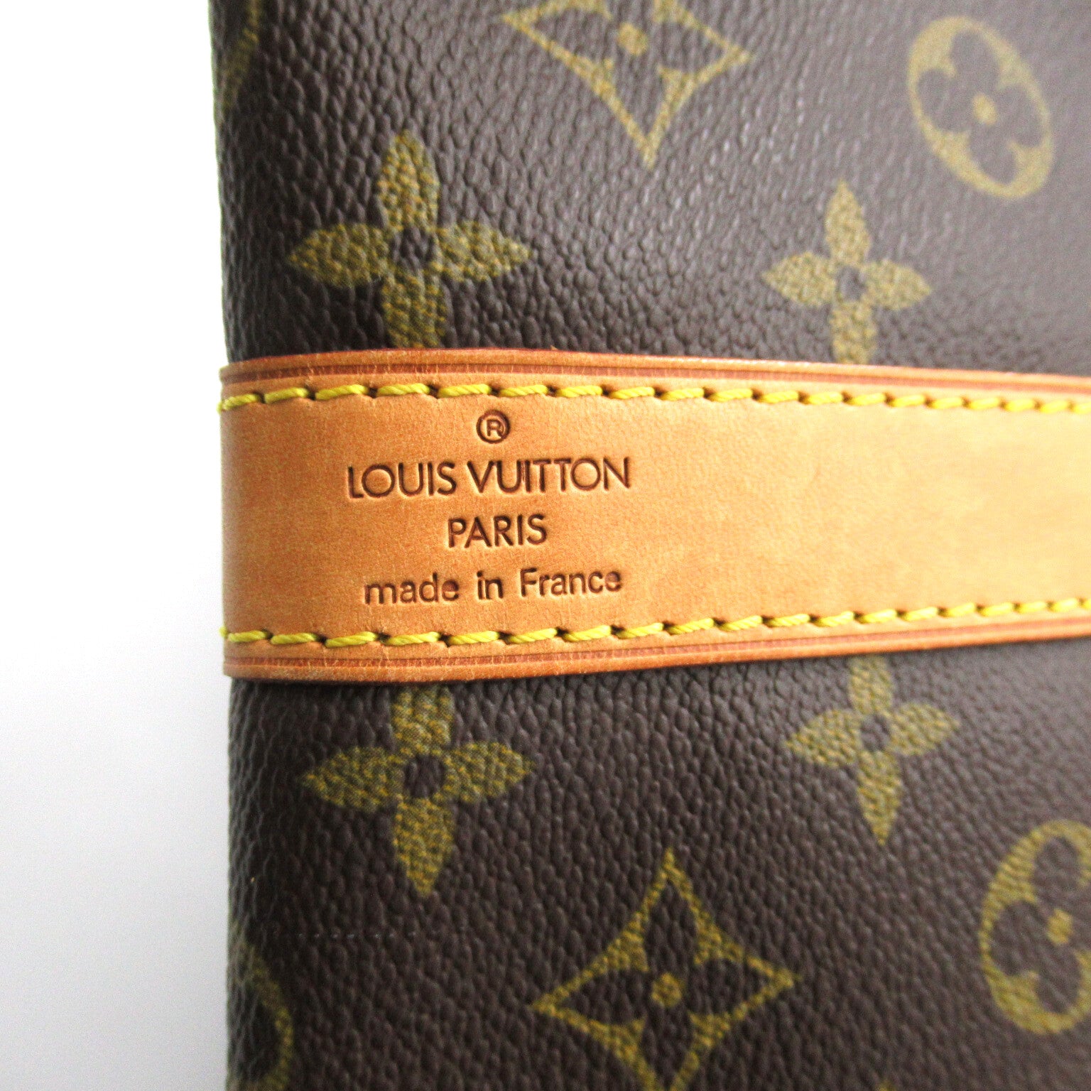 LOUIS VUITTON Monogram Keepall 60 Bandoulie手挽肩背兩用袋啡色
