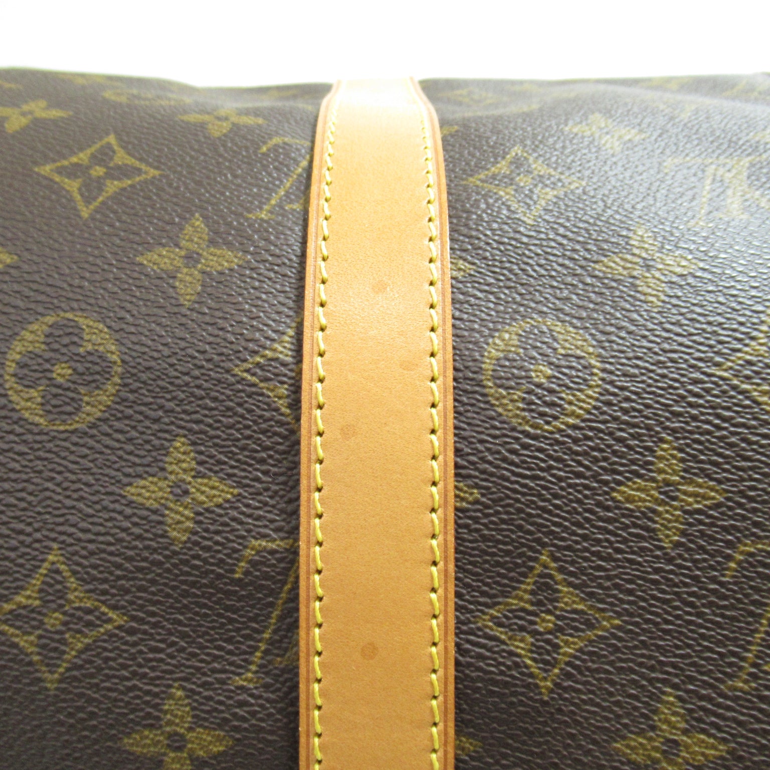 LOUIS VUITTON Monogram Keepall 55 Boston Bag金扣波士顿手提袋啡色