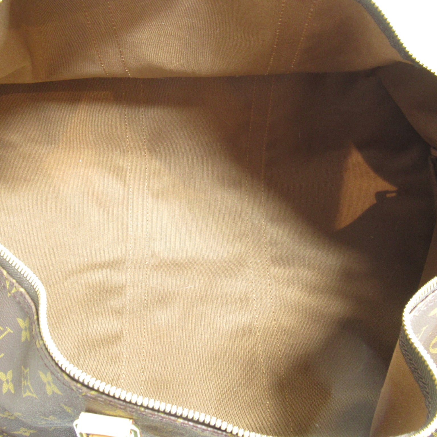 LOUIS VUITTON Monogram Keepall 55 Boston Bag金扣波士顿手提袋啡色