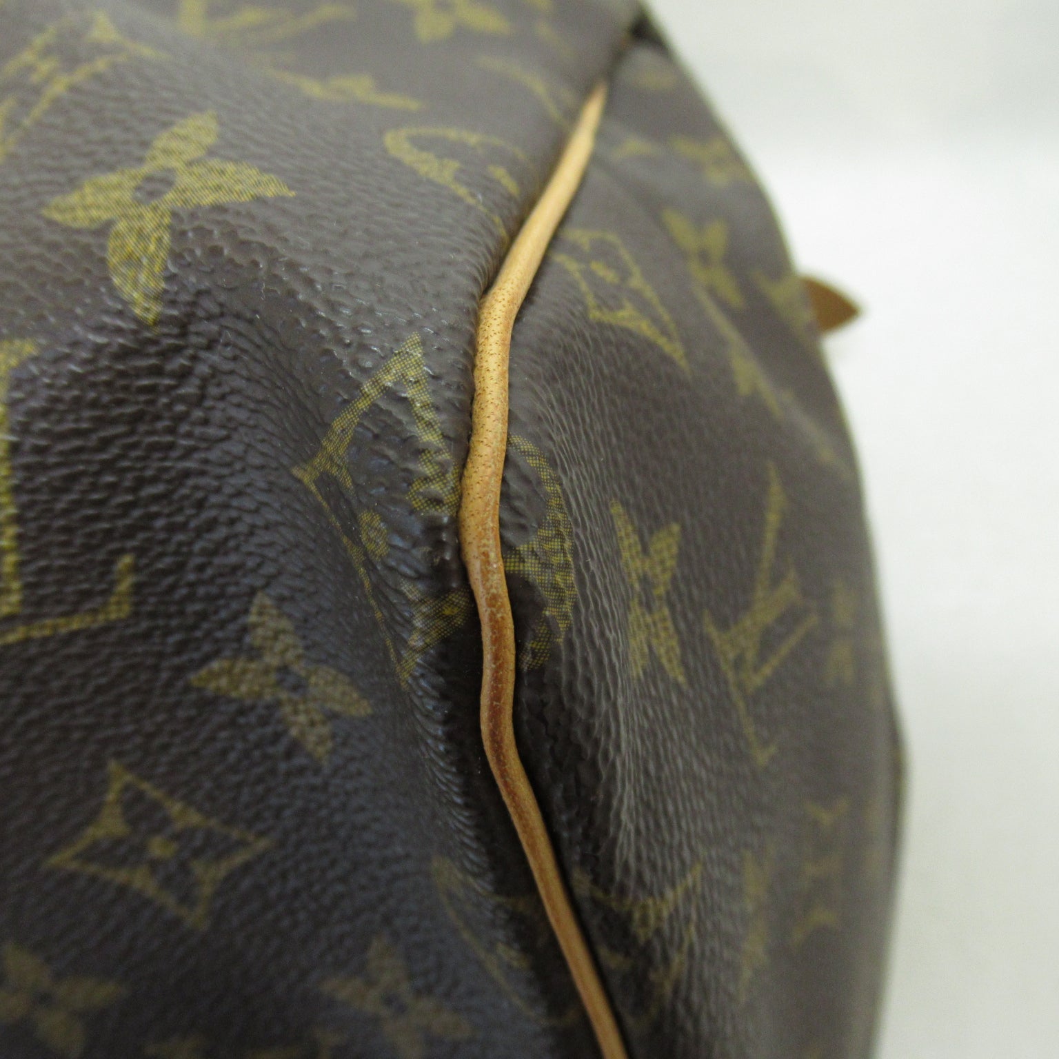 LOUIS VUITTON Monogram Keepall 55 Boston Bag金扣波士顿手提袋啡色