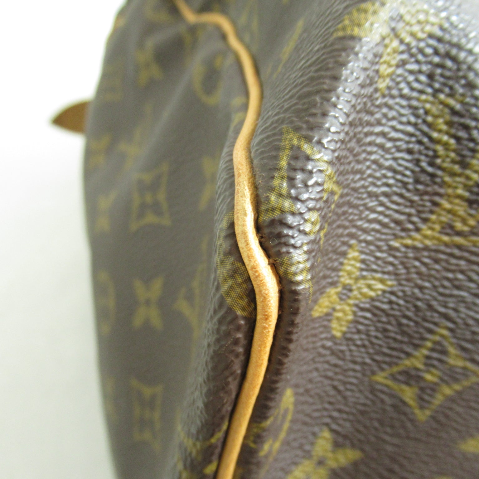 LOUIS VUITTON Monogram Keepall 55 Boston Bag金扣波士顿手提袋啡色