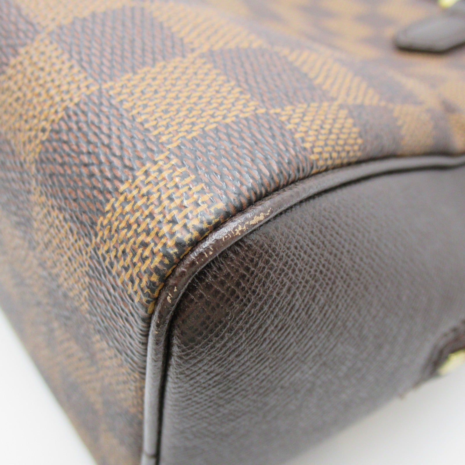 LOUIS VUITTON Damier Brera Handle Bag Brown