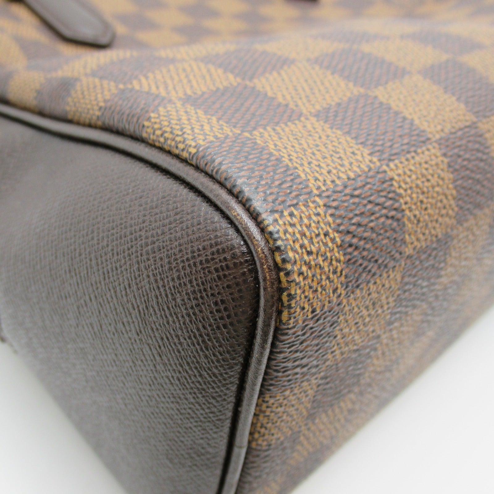 LOUIS VUITTON Damier Brera Handle Bag Brown