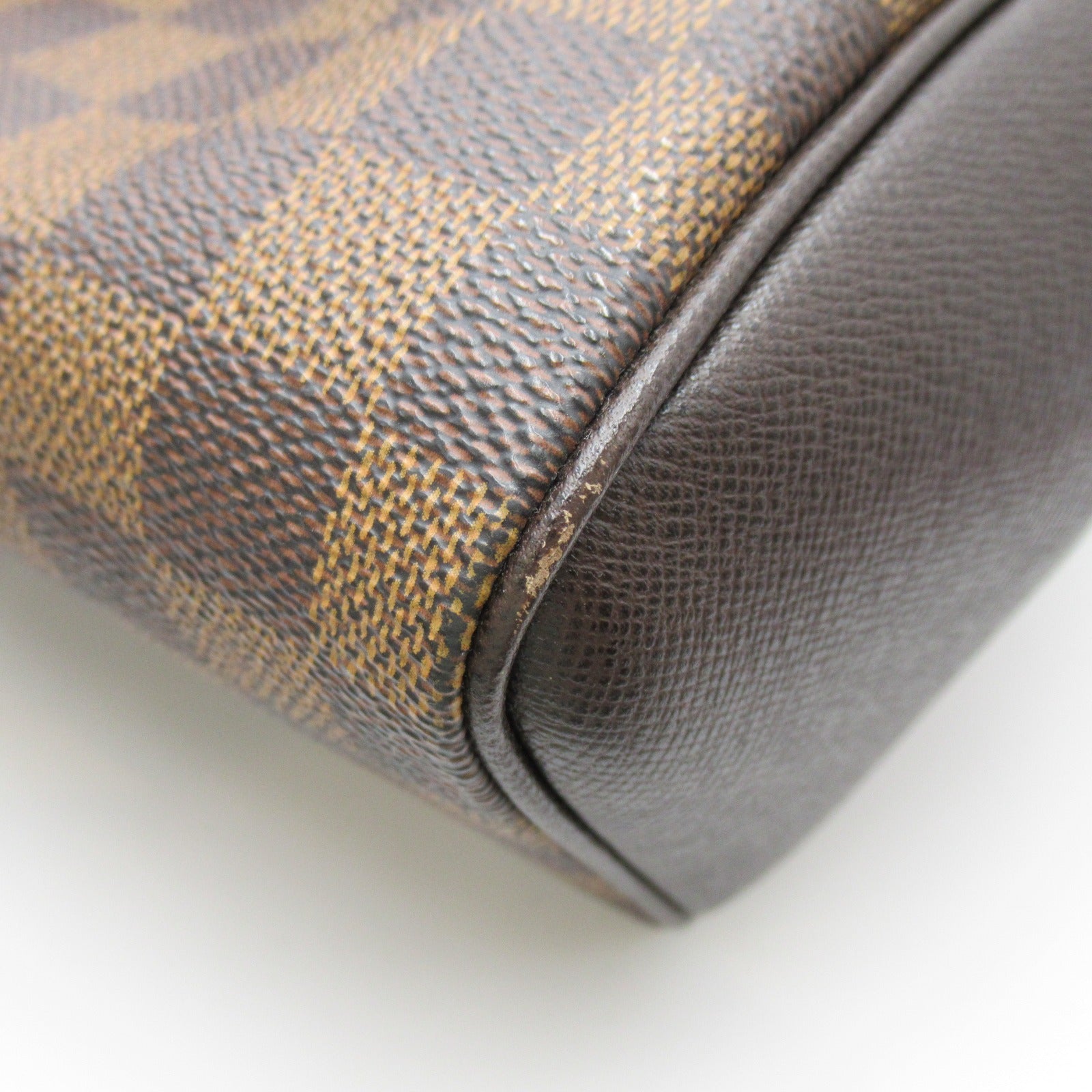 LOUIS VUITTON Damier Brera Handle Bag Brown