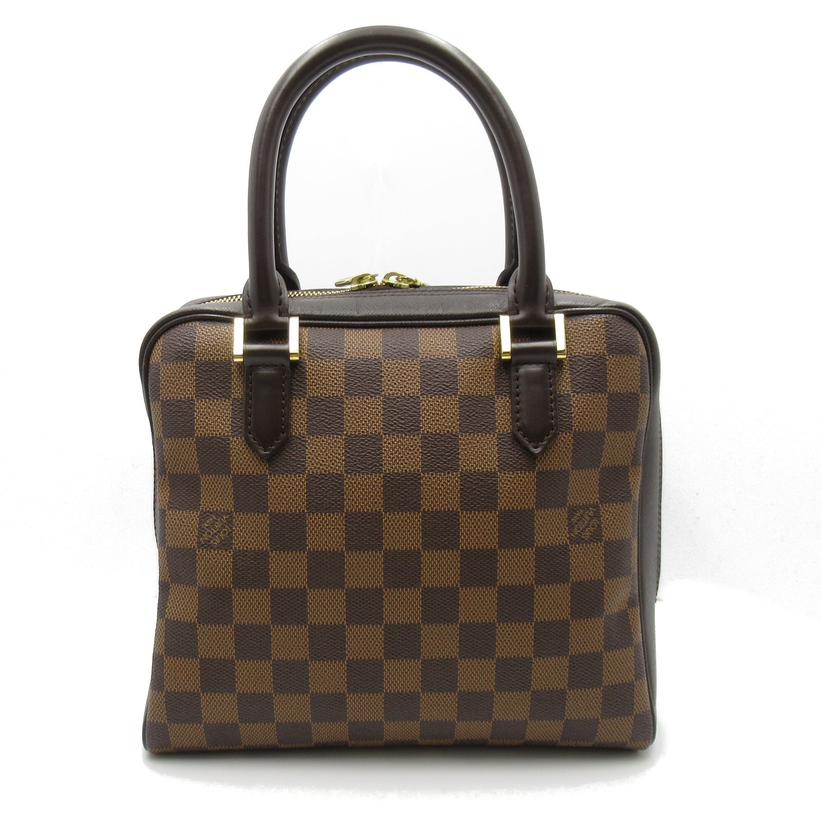 LOUIS VUITTON Damier Brera Handle Bag Brown