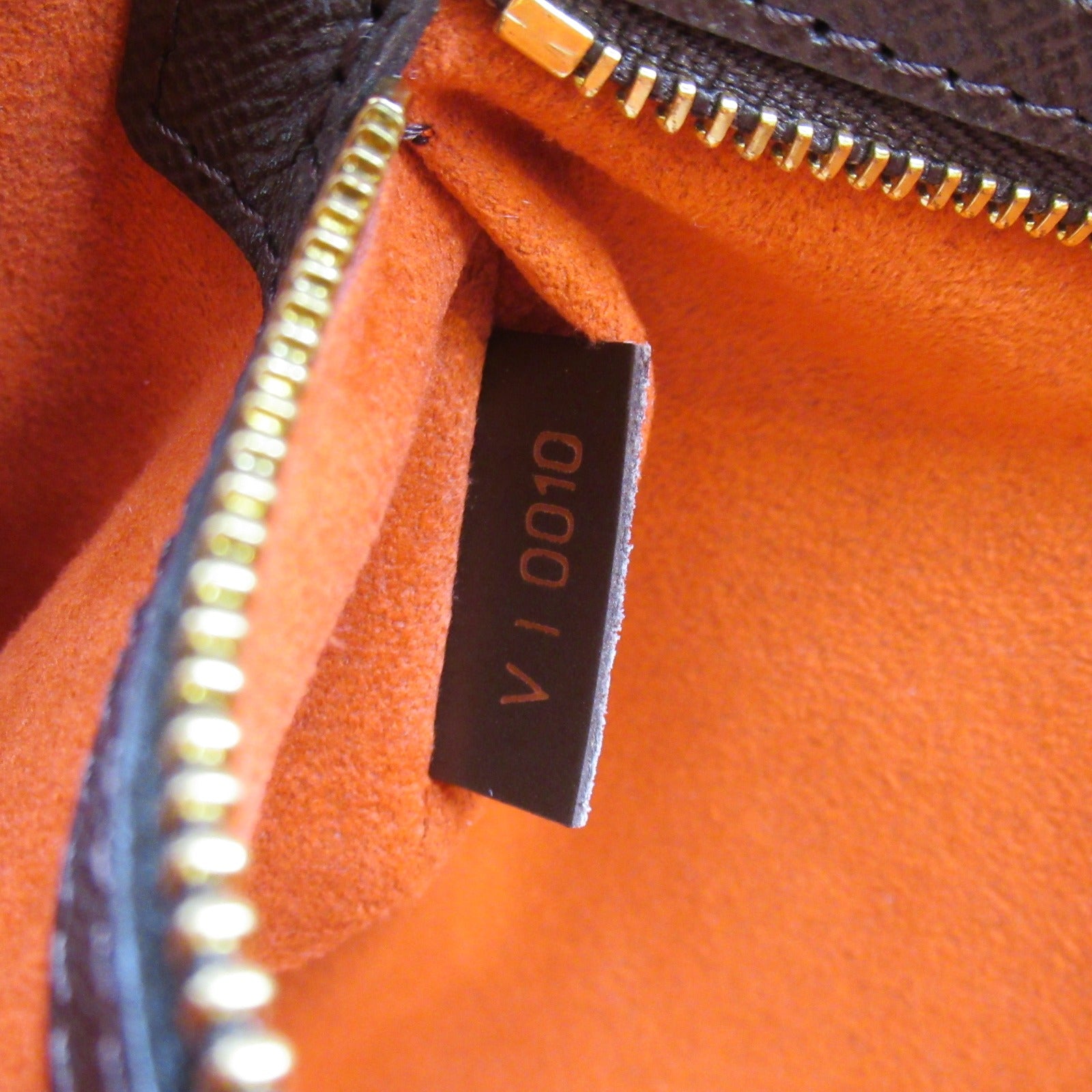 LOUIS VUITTON Damier Brera Handle Bag Brown