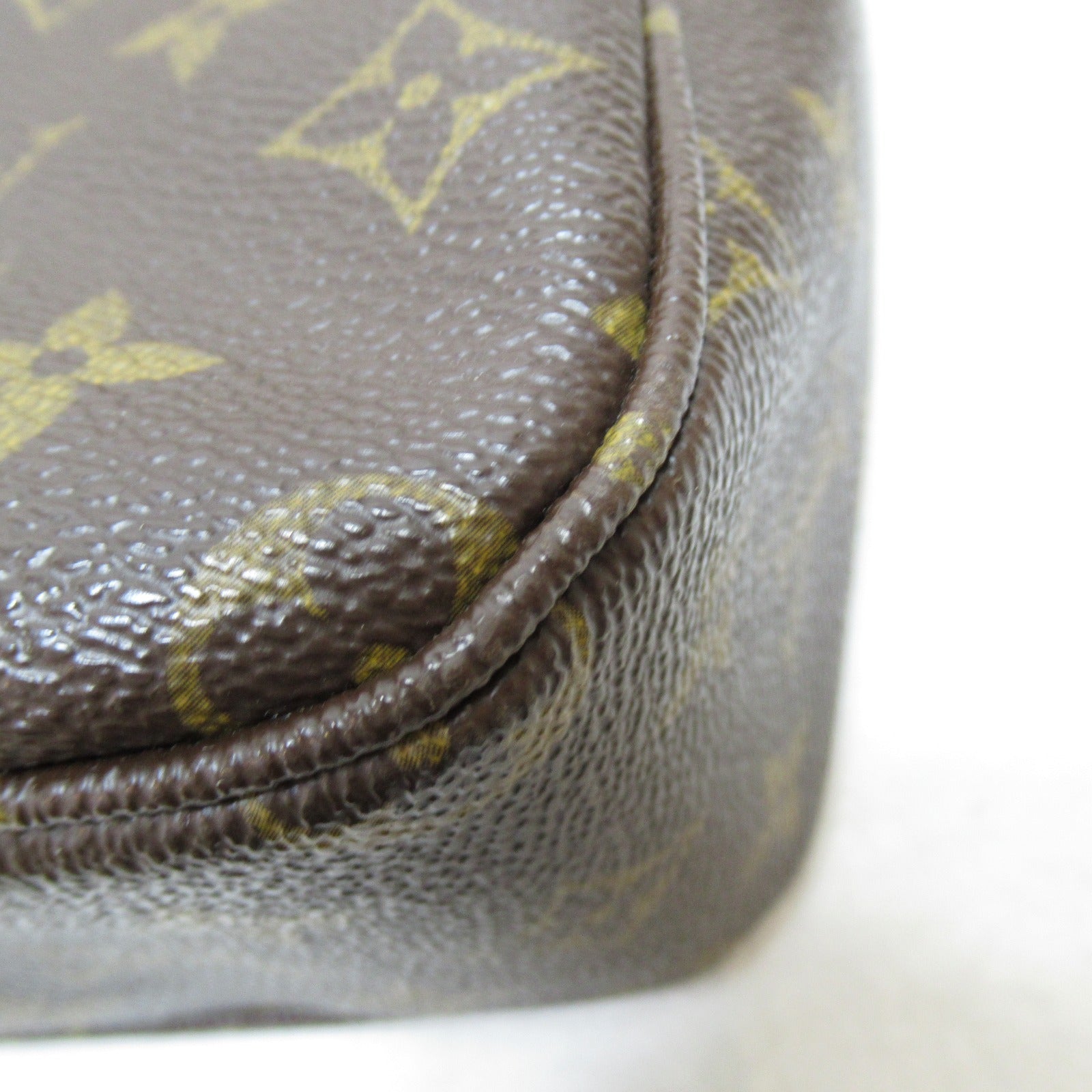 LOUIS VUITTON Monogram Sac Bosphore 2 way Shoulder金扣手挽肩背兩用袋啡色