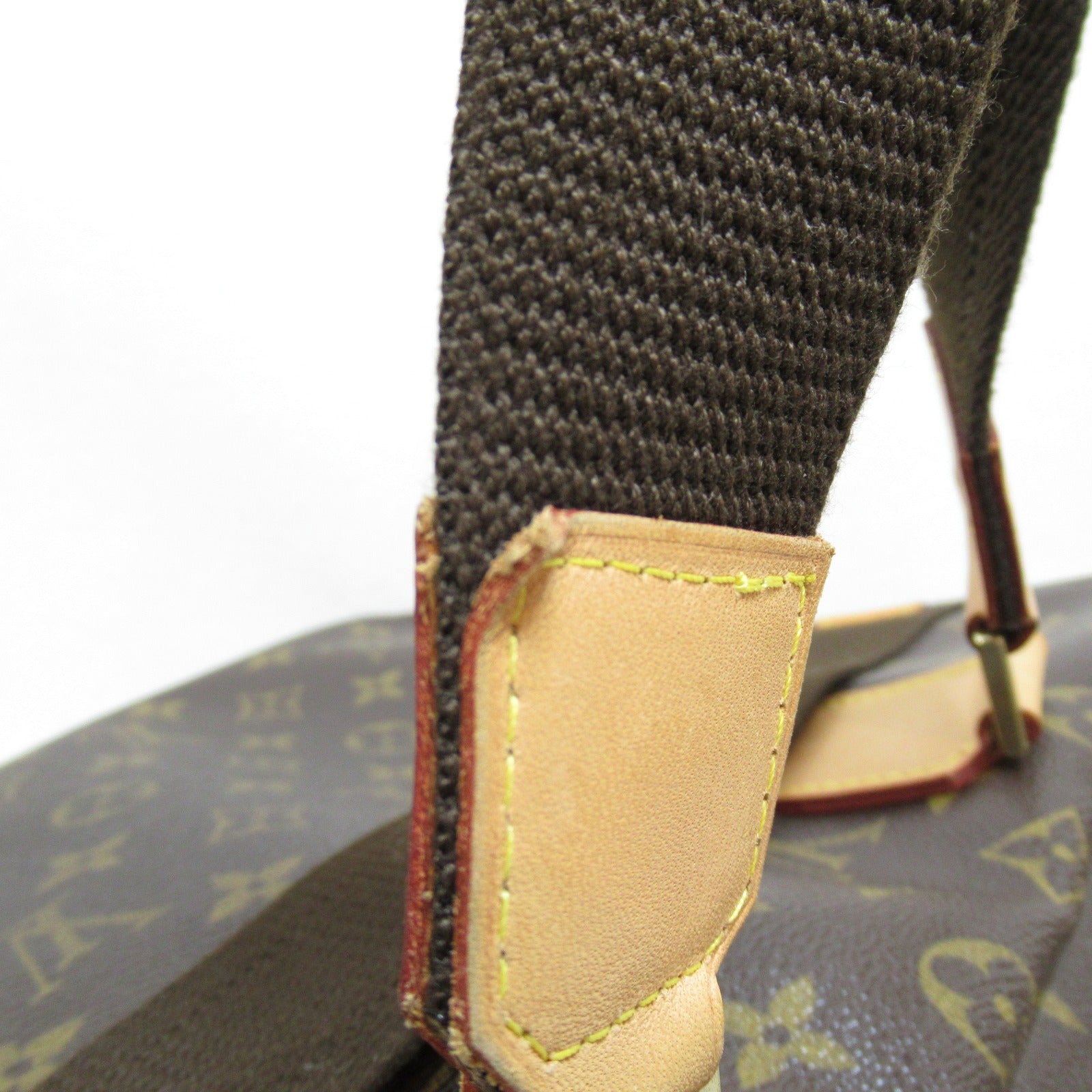LOUIS VUITTON Monogram Sac Bosphore 2 way Shoulder金扣手挽肩背兩用袋啡色