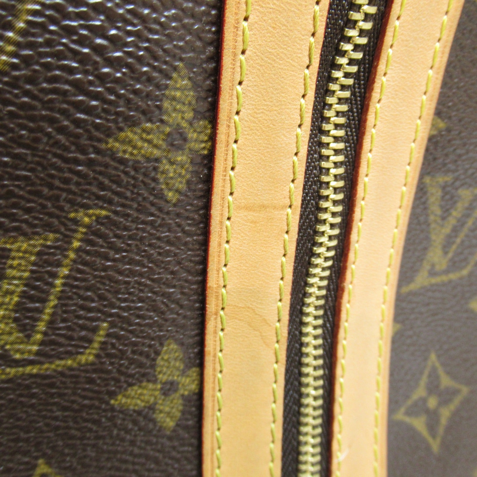 LOUIS VUITTON Monogram Sac Bosphore 2 way Shoulder金扣手挽肩背兩用袋啡色