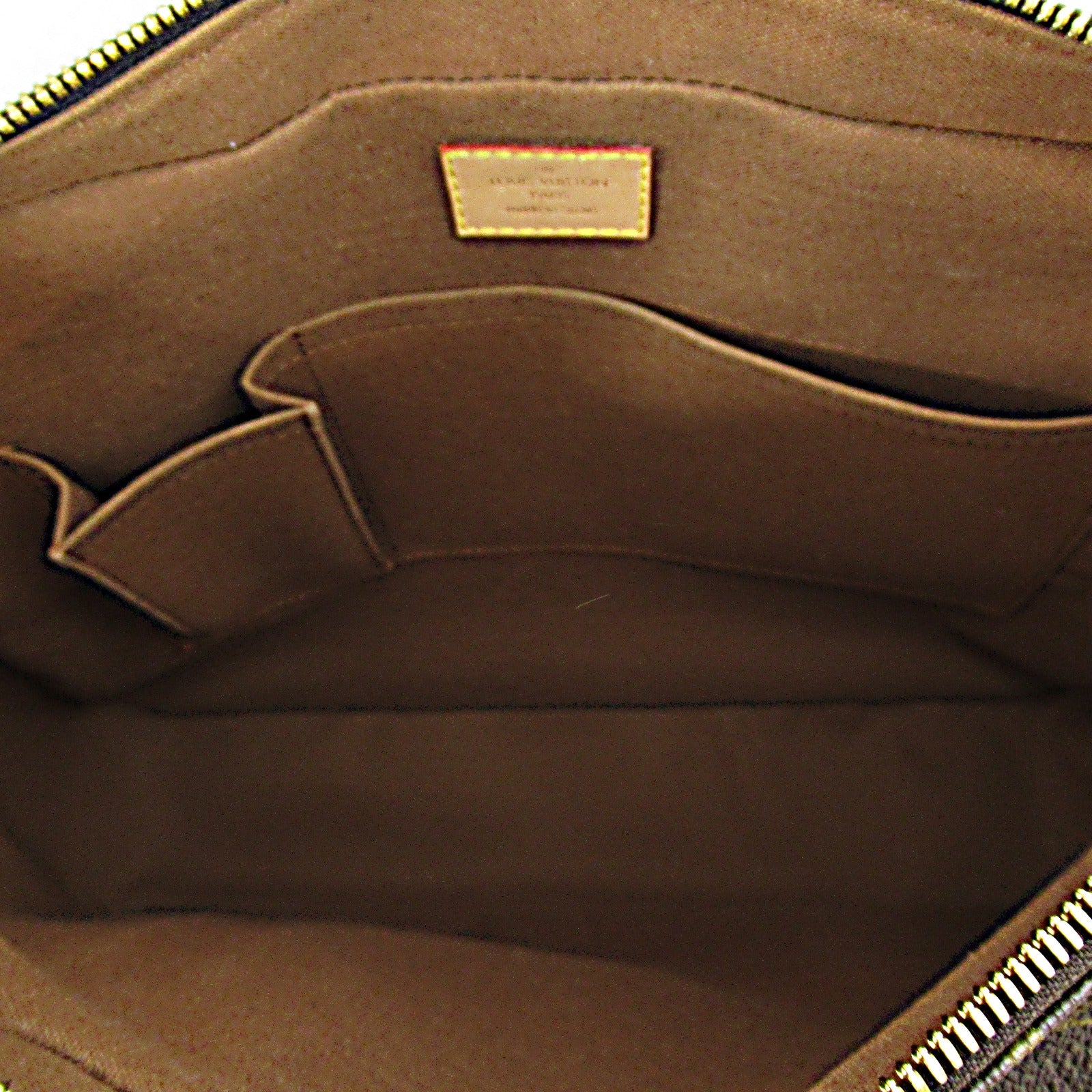 LOUIS VUITTON Monogram Sac Bosphore 2 way Shoulder金扣手挽肩背兩用袋啡色
