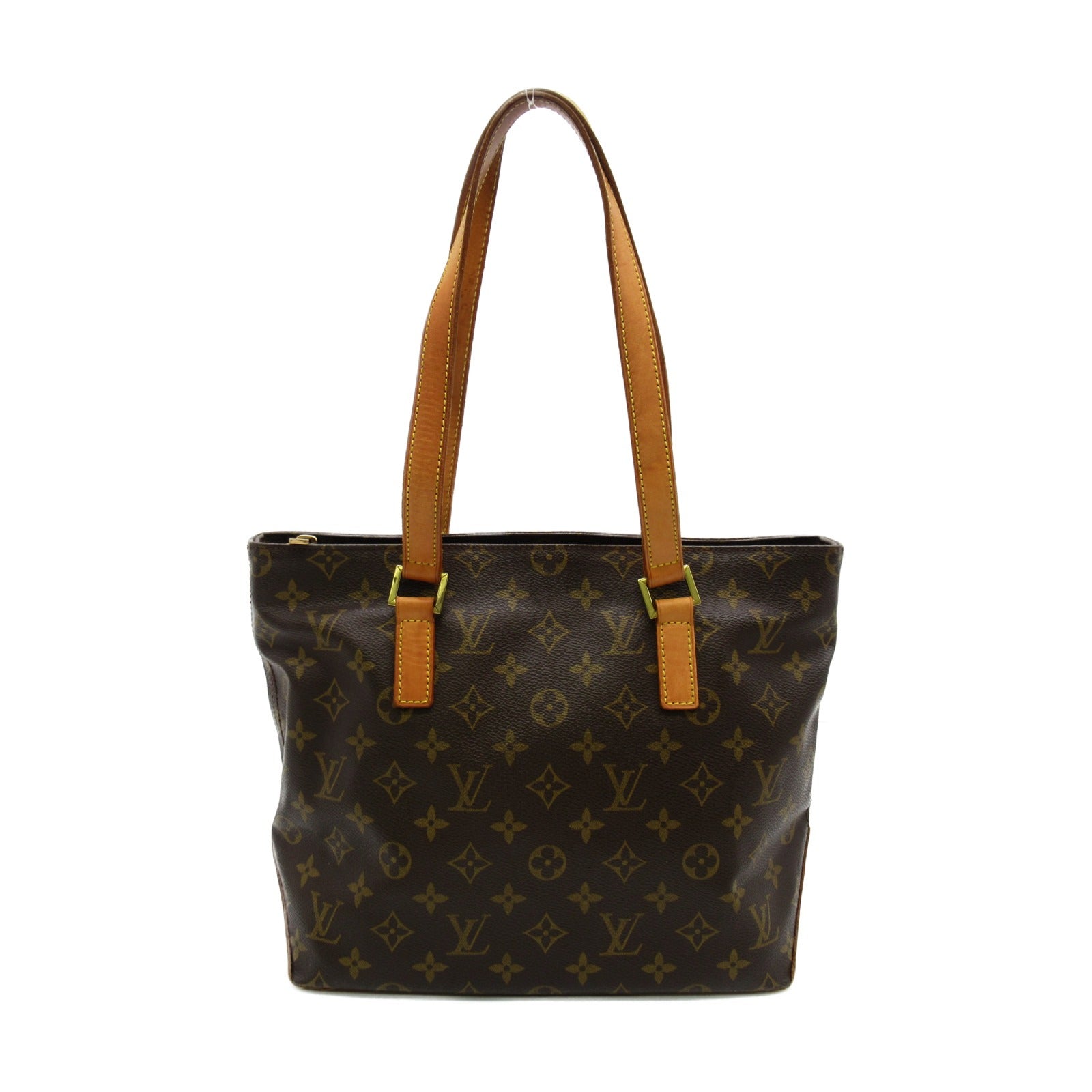 LOUIS VUITTON 【激減優惠】Monogram Cabas Piano手挽袋/肩背袋啡色