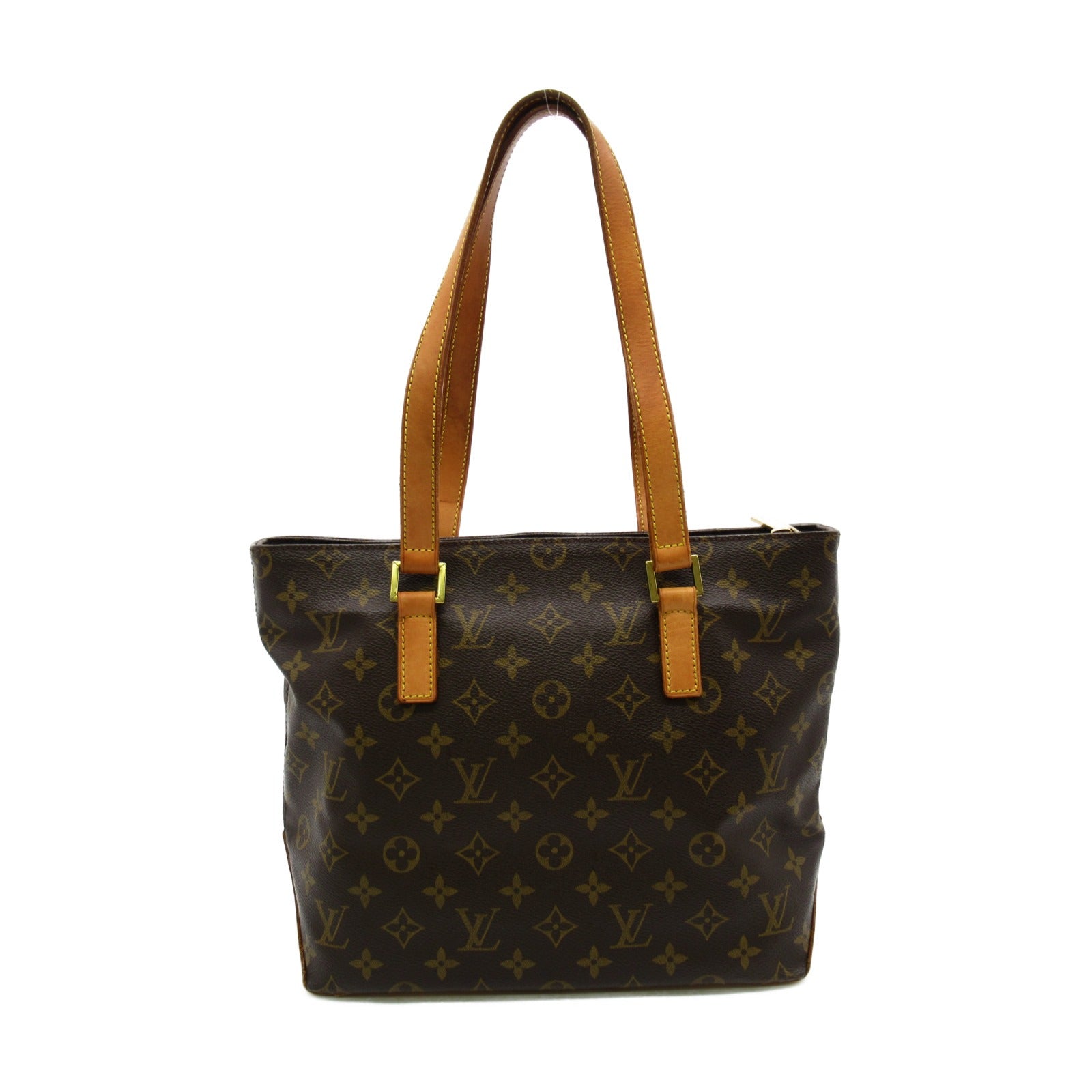 LOUIS VUITTON 【激減優惠】Monogram Cabas Piano手挽袋/肩背袋啡色