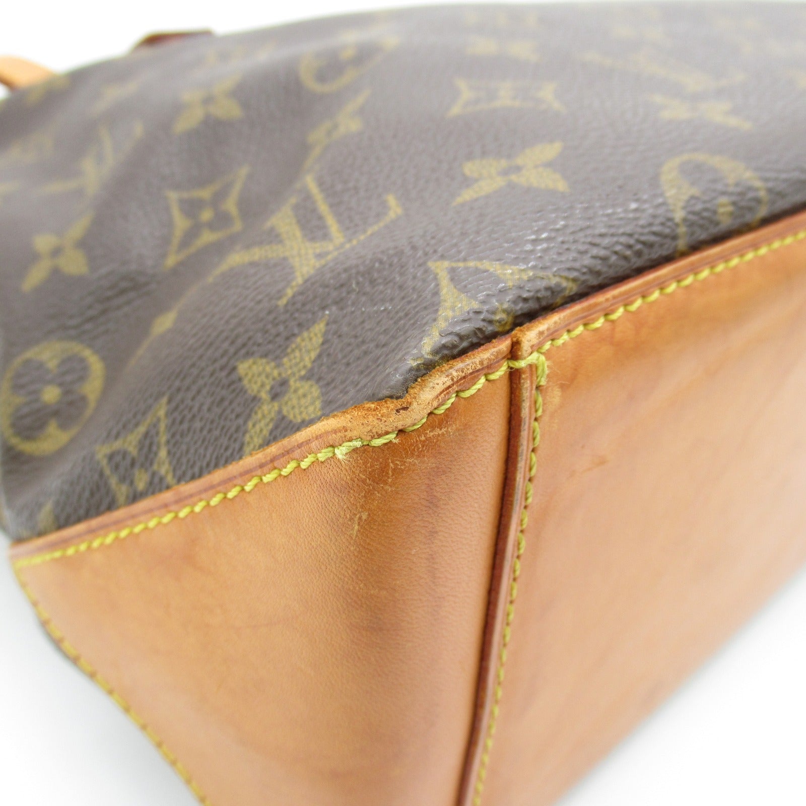 LOUIS VUITTON 【激減優惠】Monogram Cabas Piano手挽袋/肩背袋啡色