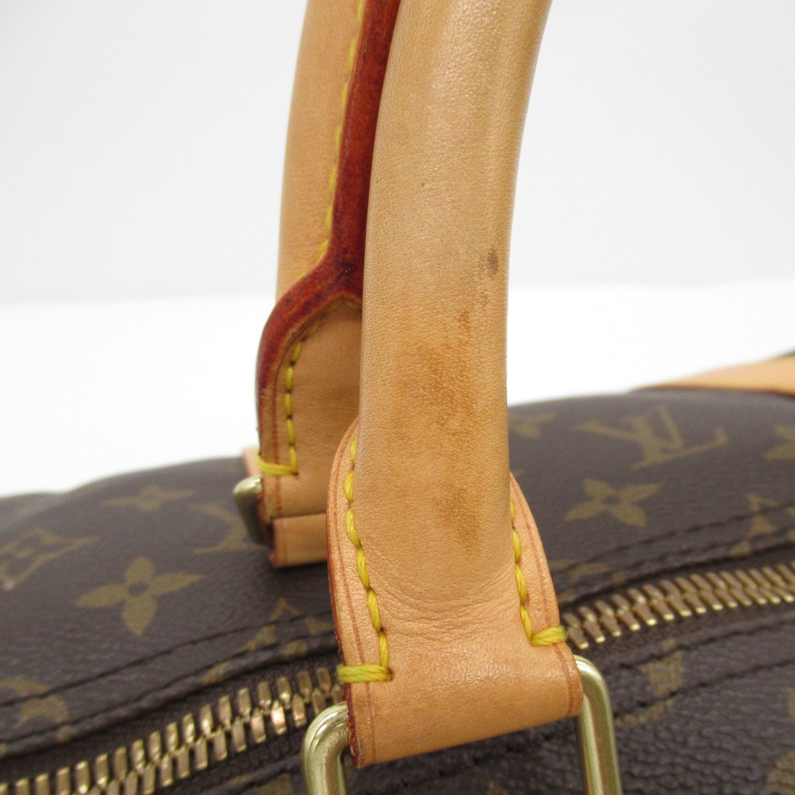LOUIS VUITTON Monogram Keepall 55 Bandoulie手挽肩背兩用袋啡色