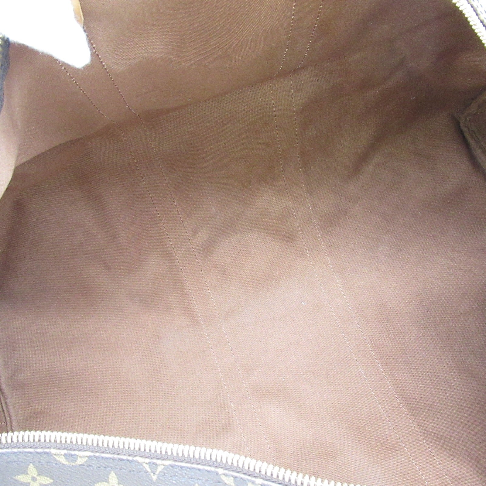 LOUIS VUITTON Monogram Keepall 55 Bandoulie手挽肩背兩用袋啡色
