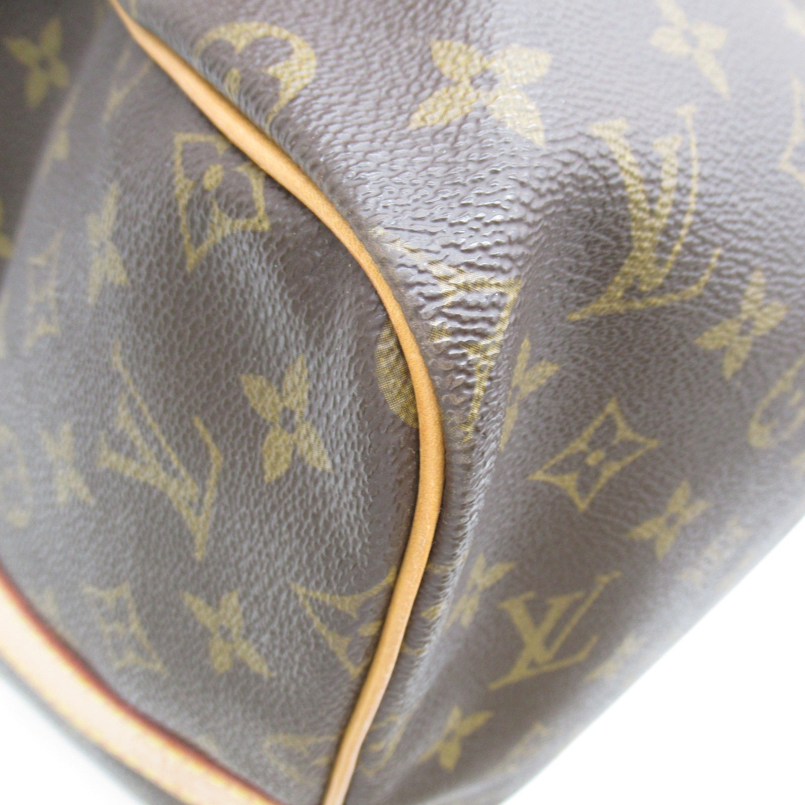 LOUIS VUITTON Monogram Keepall 55 Bandoulie手挽肩背兩用袋啡色