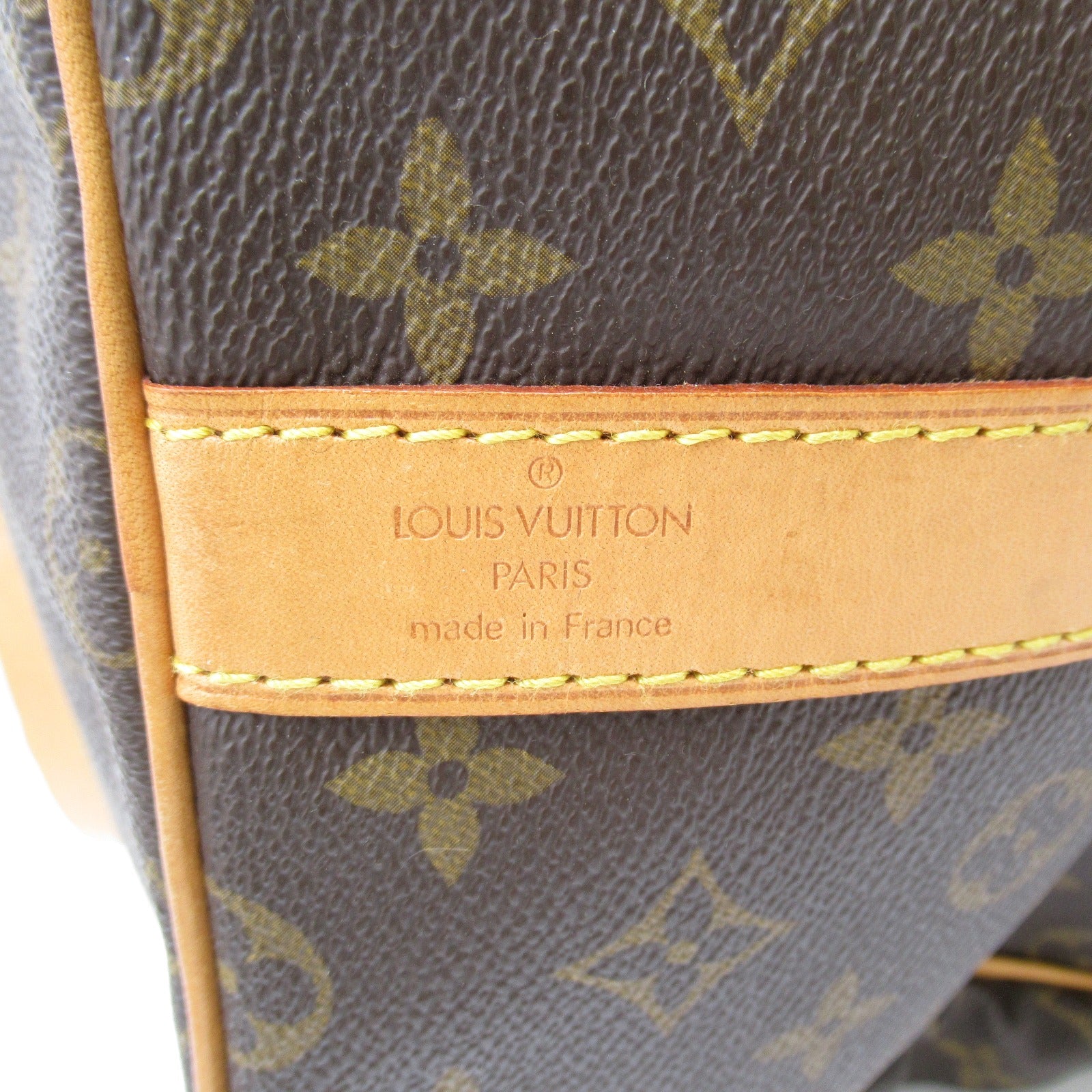 LOUIS VUITTON Monogram Keepall 55 Bandoulie手挽肩背兩用袋啡色