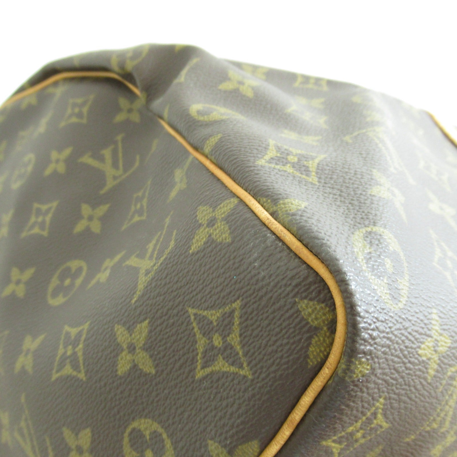 LOUIS VUITTON Monogram Keepall 50 Bandoulie手挽袋啡色